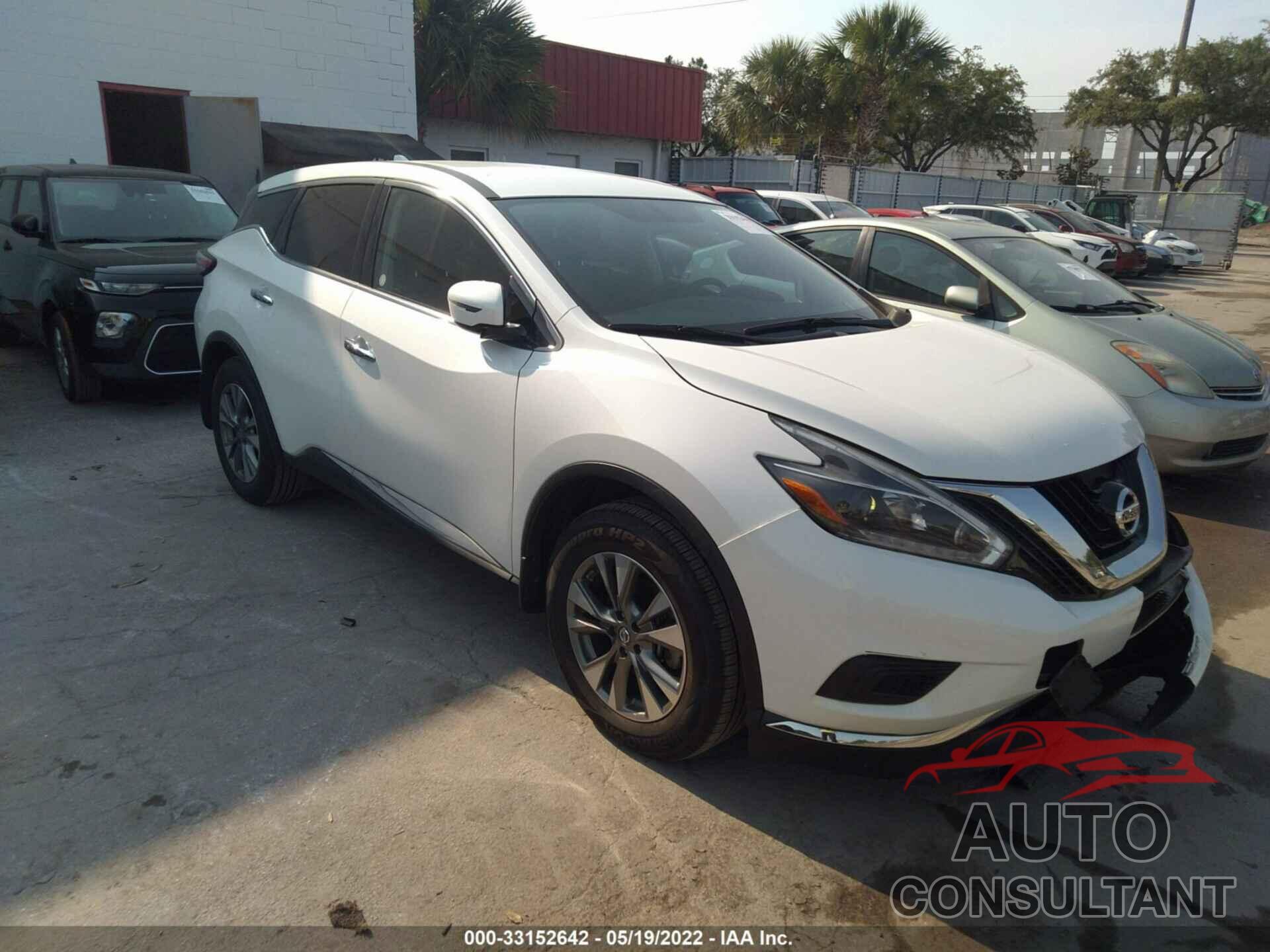 NISSAN MURANO 2018 - 5N1AZ2MG7JN190893