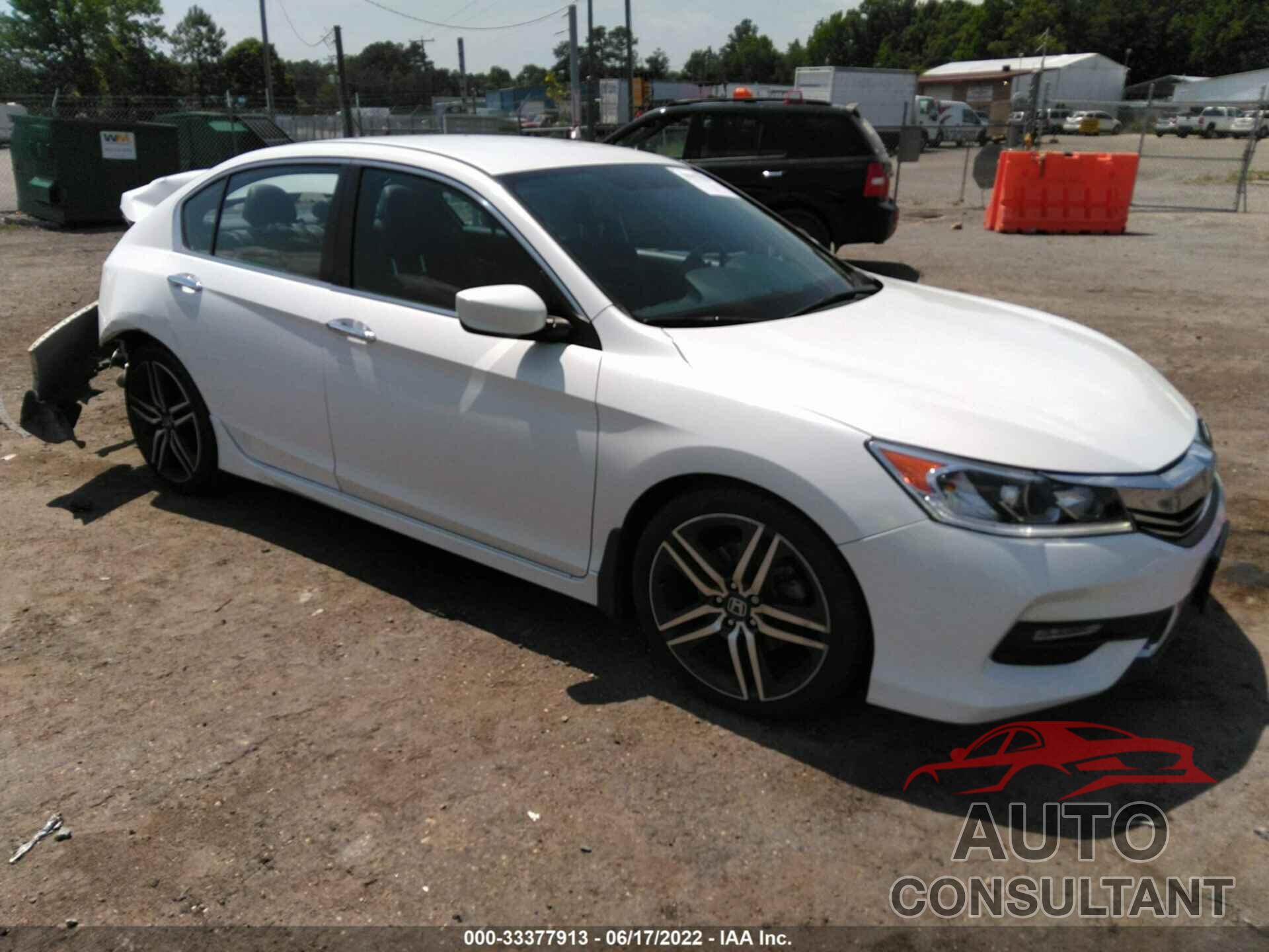 HONDA ACCORD SEDAN 2016 - 1HGCR2F51GA113804