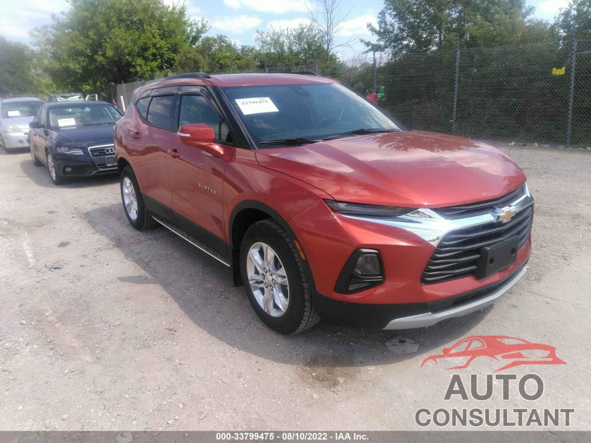 CHEVROLET BLAZER 2022 - 3GNKBJRS6NS123029