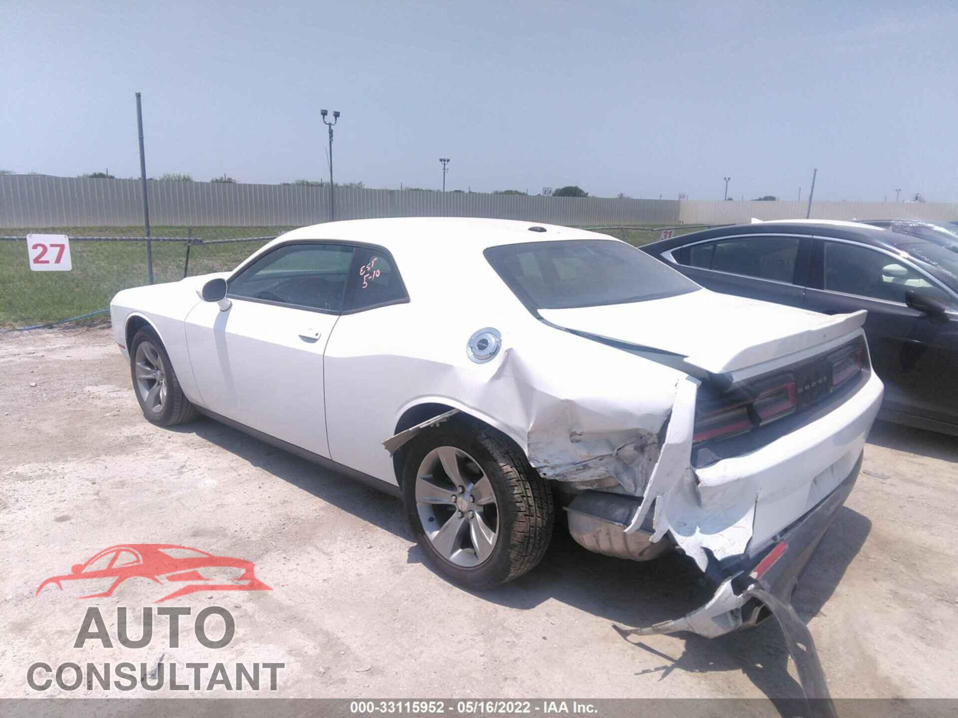 DODGE CHALLENGER 2019 - 2C3CDZAG4KH719028