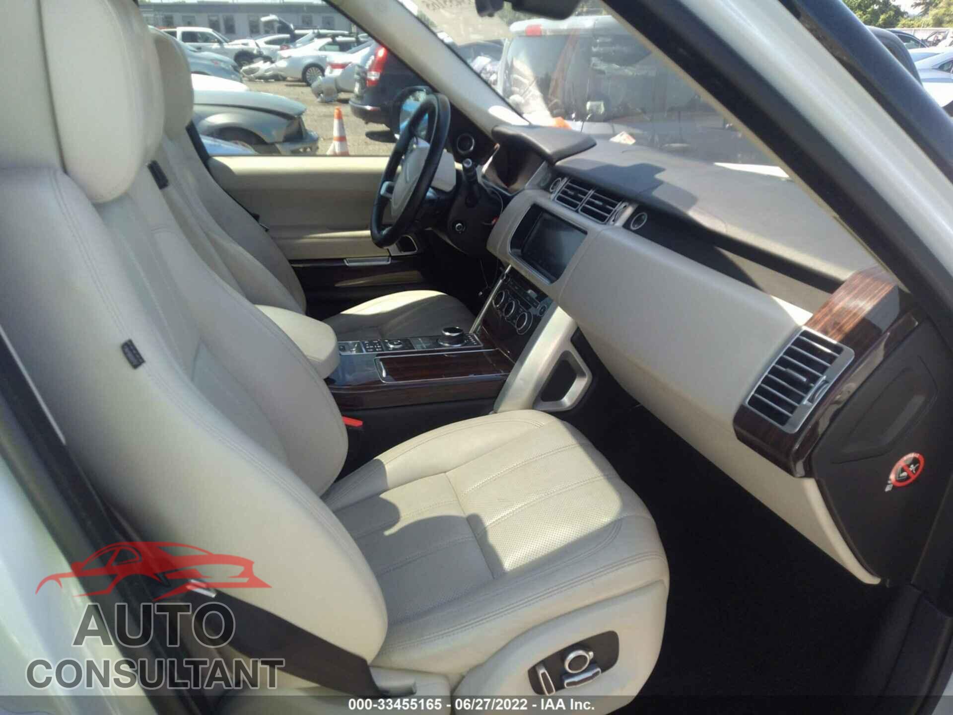 LAND ROVER RANGE ROVER 2017 - SALGS2FE8HA322701