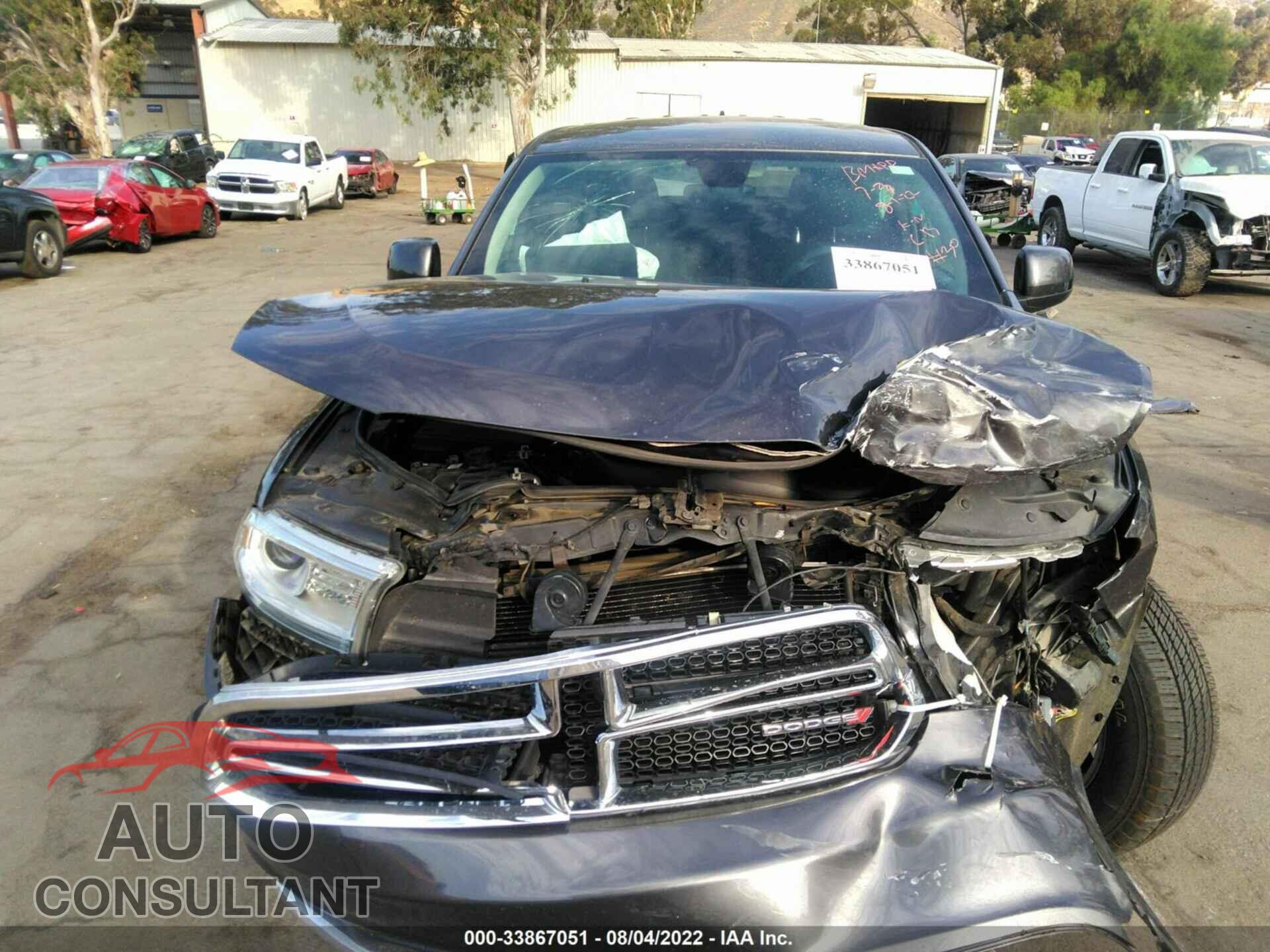 DODGE DURANGO 2017 - 1C4RDHAG7HC936200