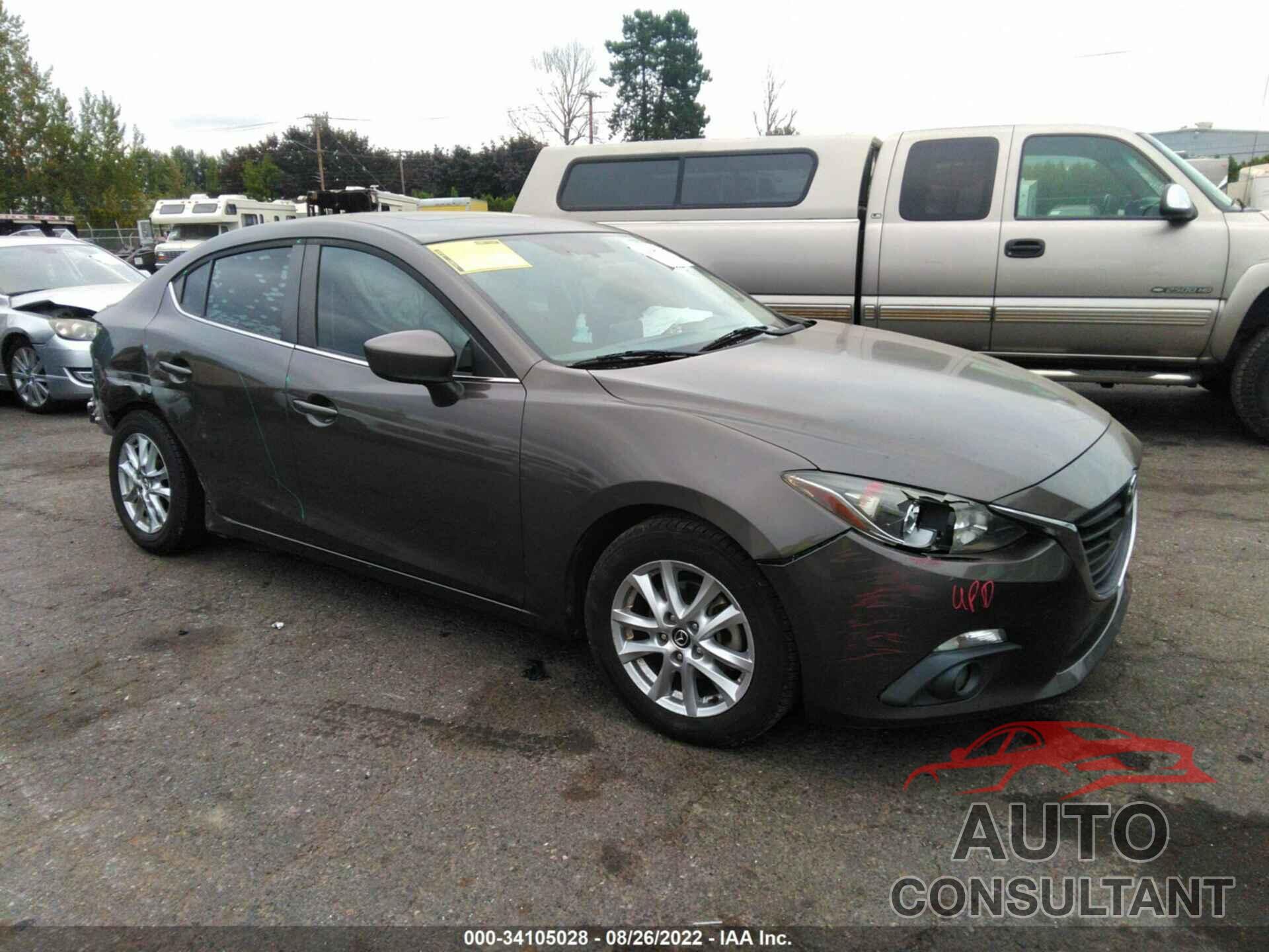 MAZDA MAZDA3 2016 - JM1BM1V78G1319708