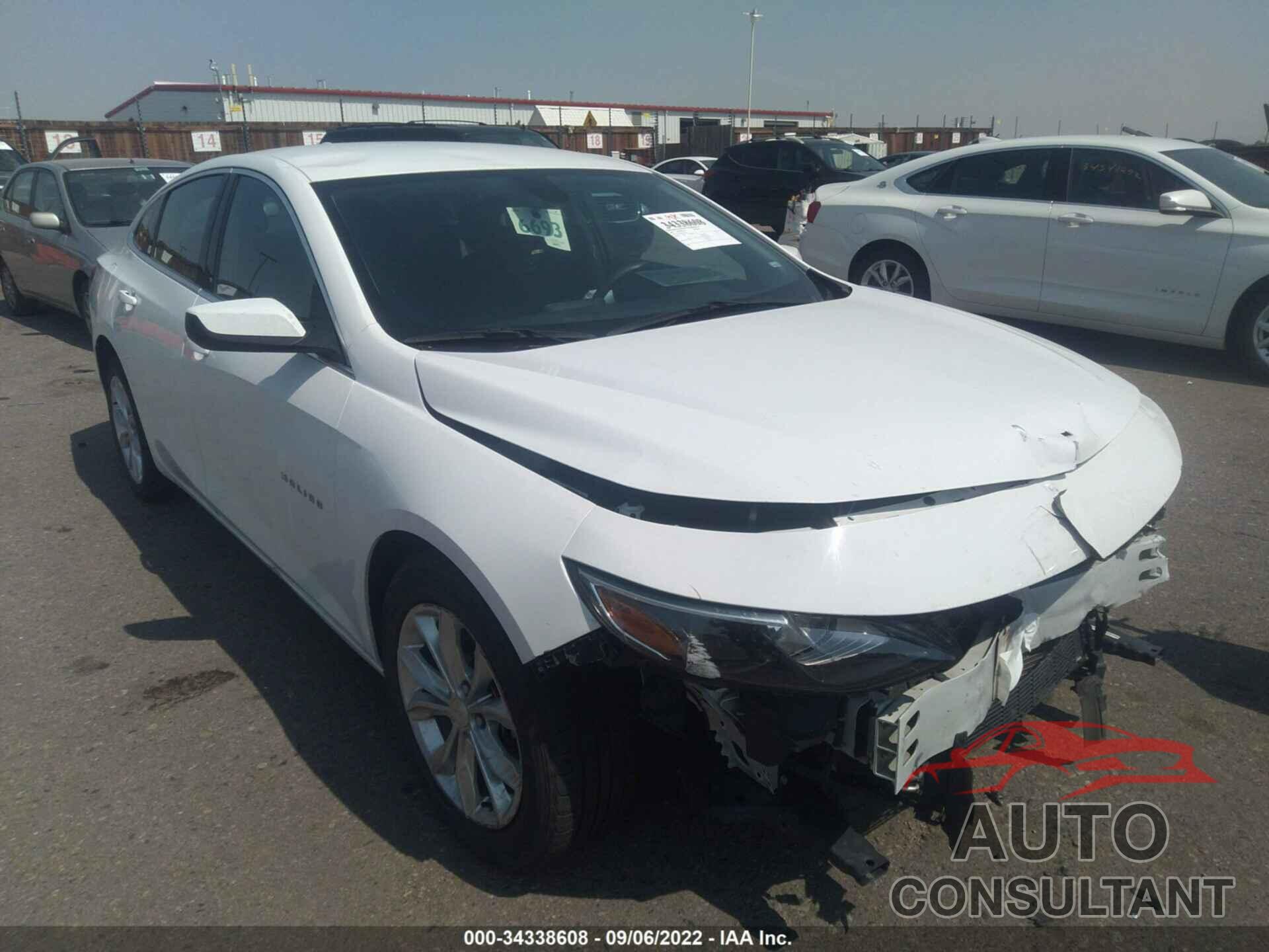 CHEVROLET MALIBU 2020 - 1G1ZD5ST6LF076672