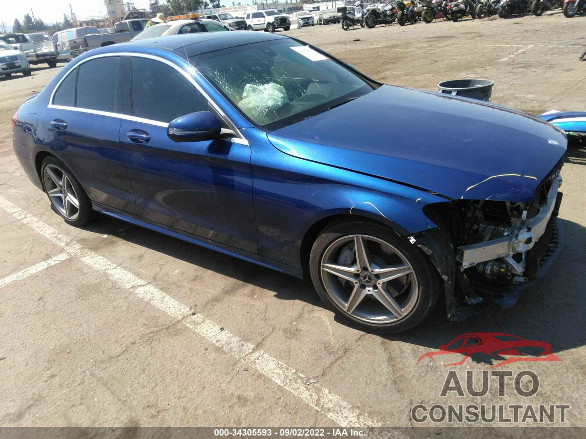 MERCEDES-BENZ C-CLASS 2017 - 55SWF4JB4HU213285