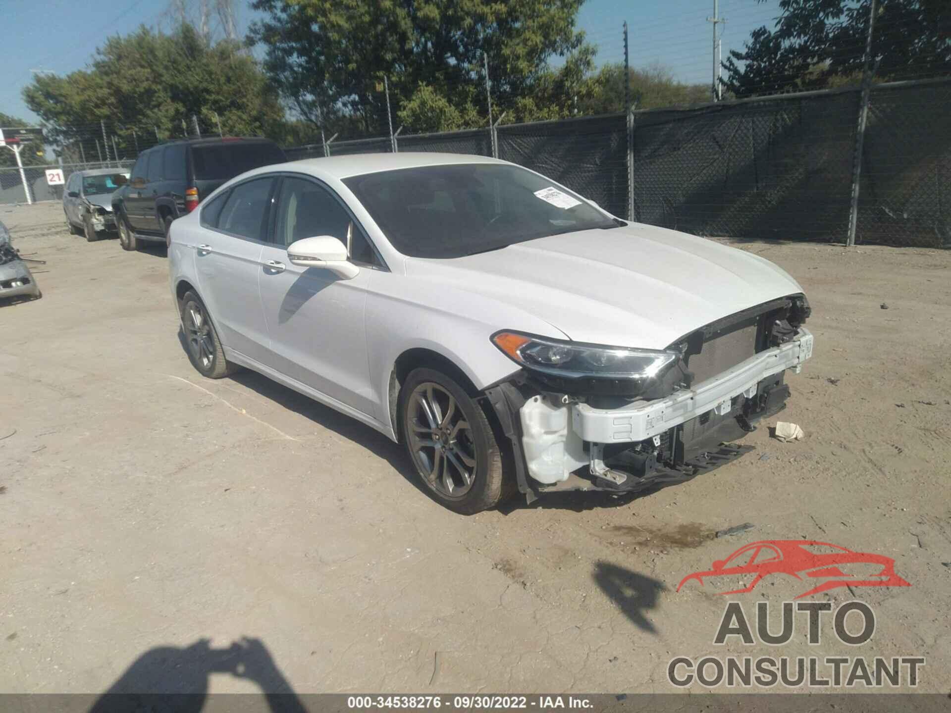 FORD FUSION 2019 - 3FA6P0CD7KR233581