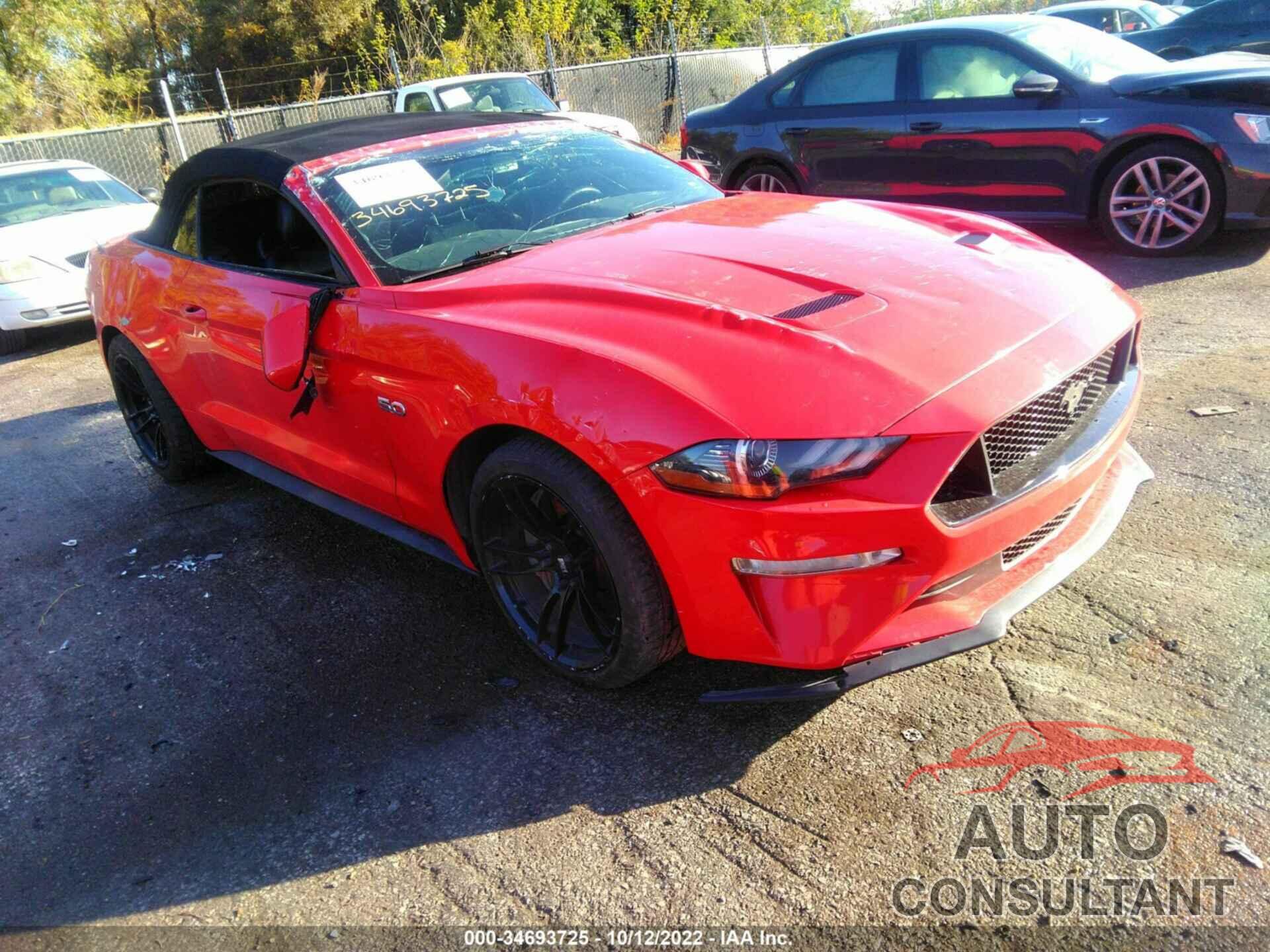 FORD MUSTANG 2018 - 1FATP8FF4J5109963