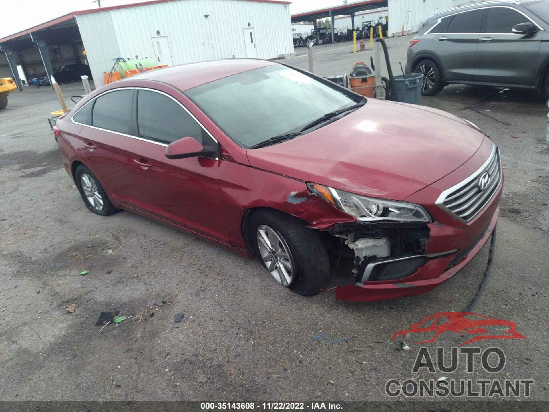 HYUNDAI SONATA 2016 - 5NPE24AF2GH339785