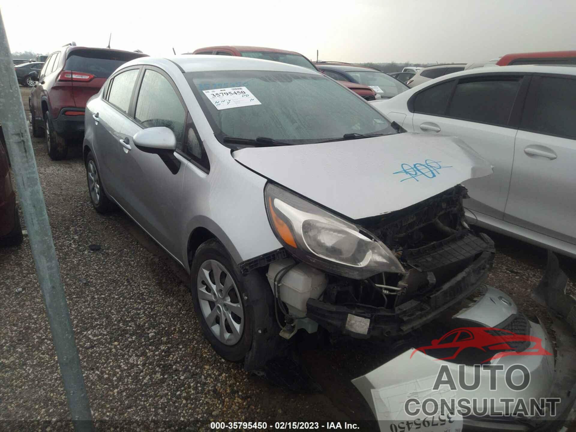 KIA RIO 2016 - KNADM4A37G6544165