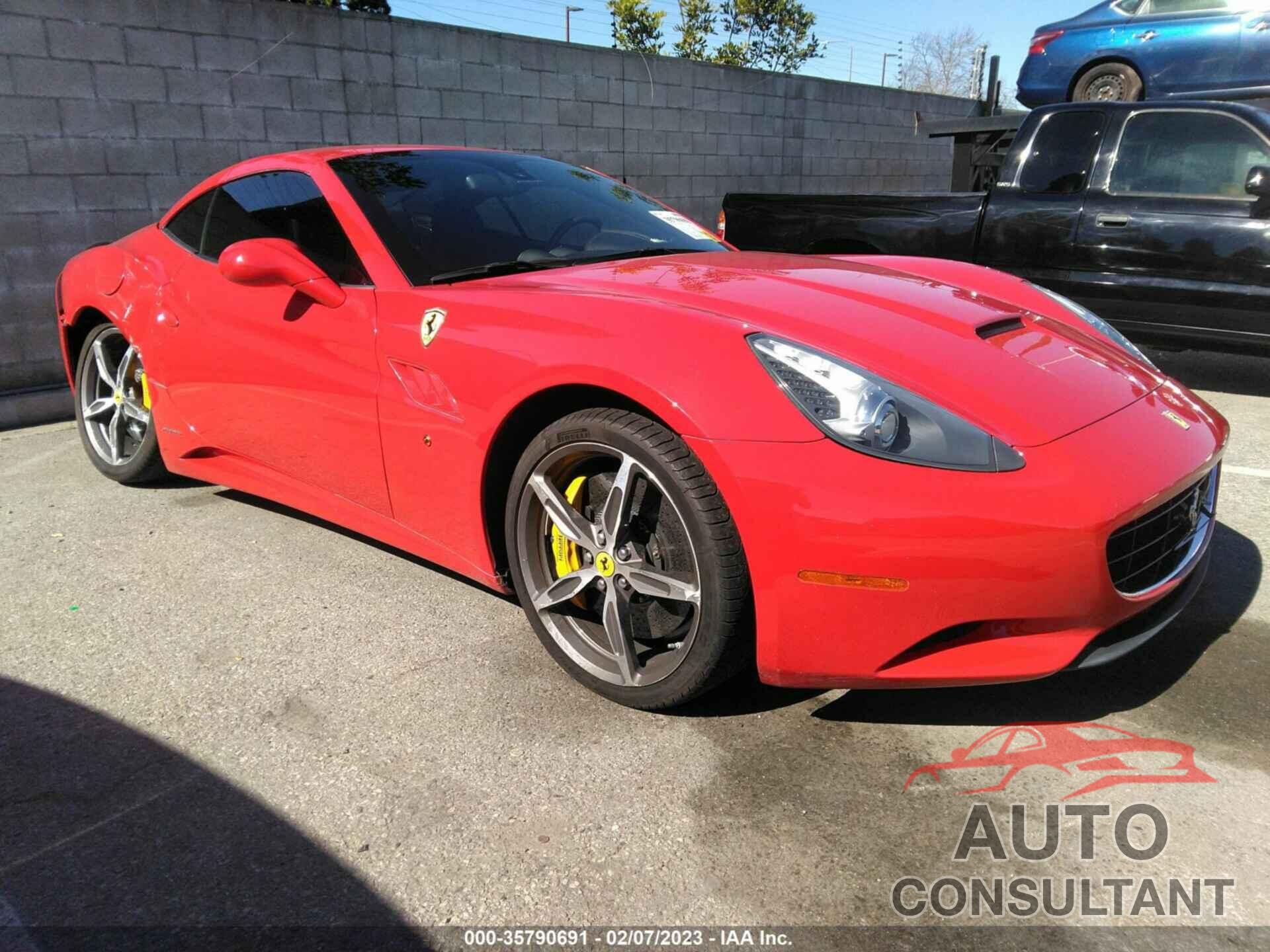 FERRARI CALIFORNIA 2014 - ZFF65TJA4E0196733