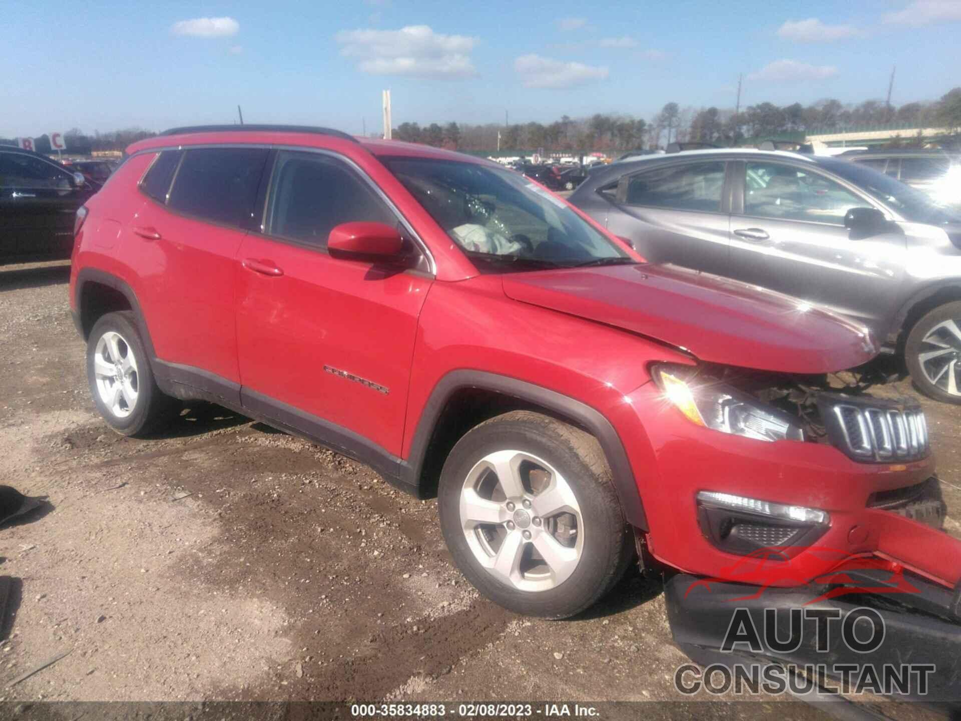 JEEP COMPASS 2018 - 3C4NJDBB7JT336886