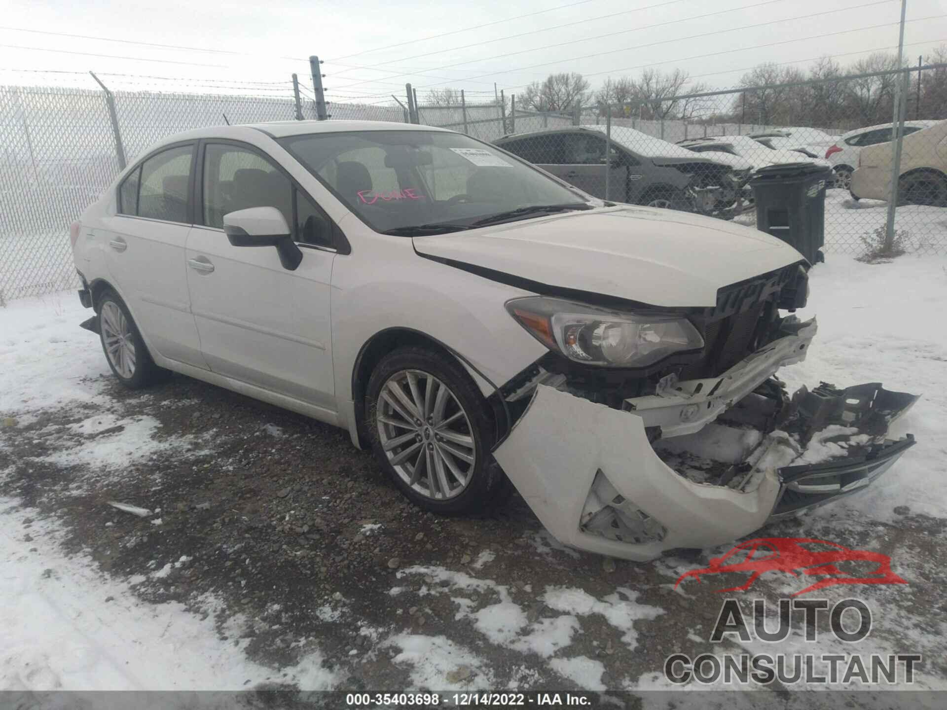 SUBARU IMPREZA SEDAN 2015 - JF1GJAN66FH023460