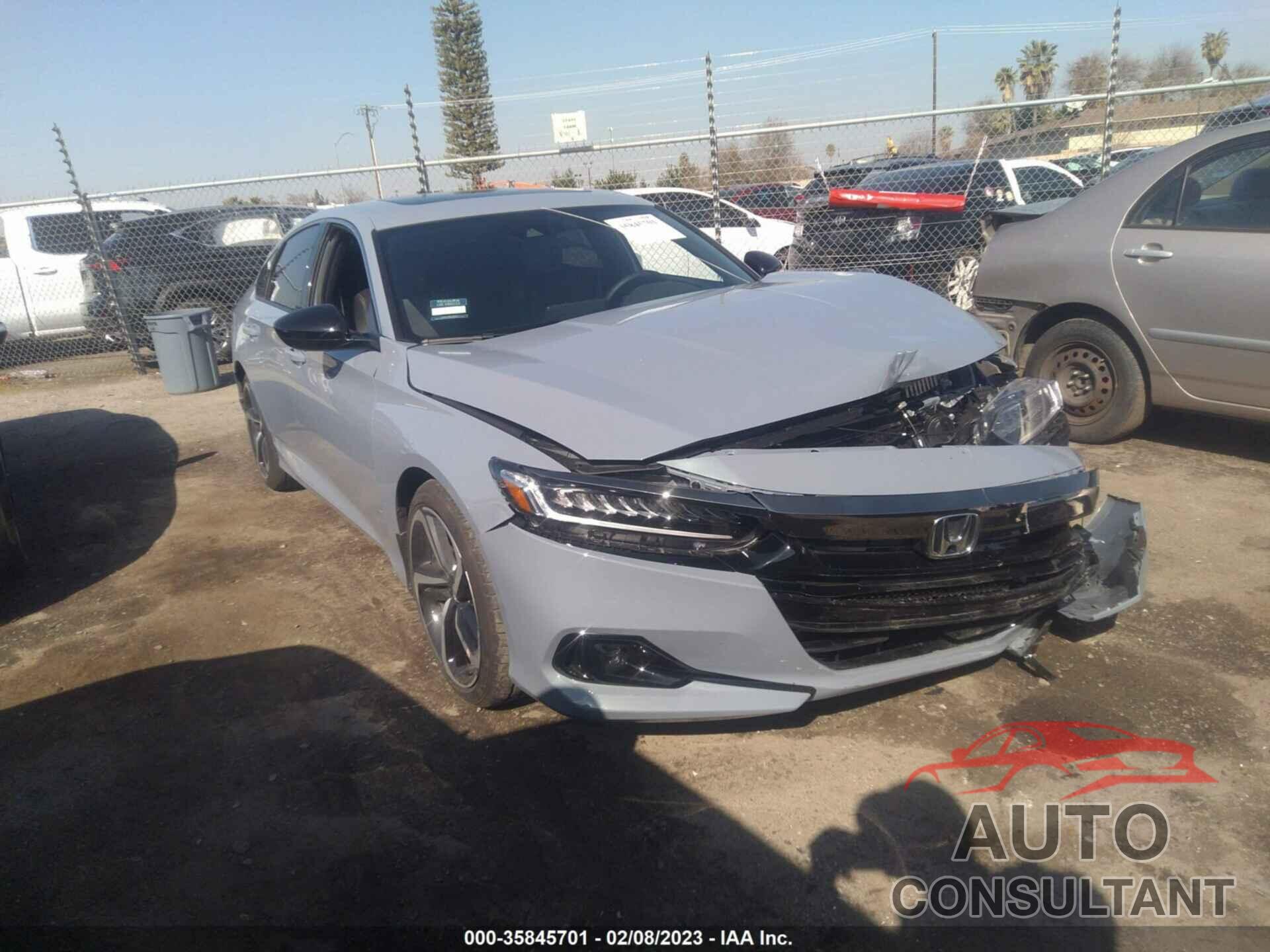 HONDA ACCORD SEDAN 2022 - 1HGCV2F3XNA023493