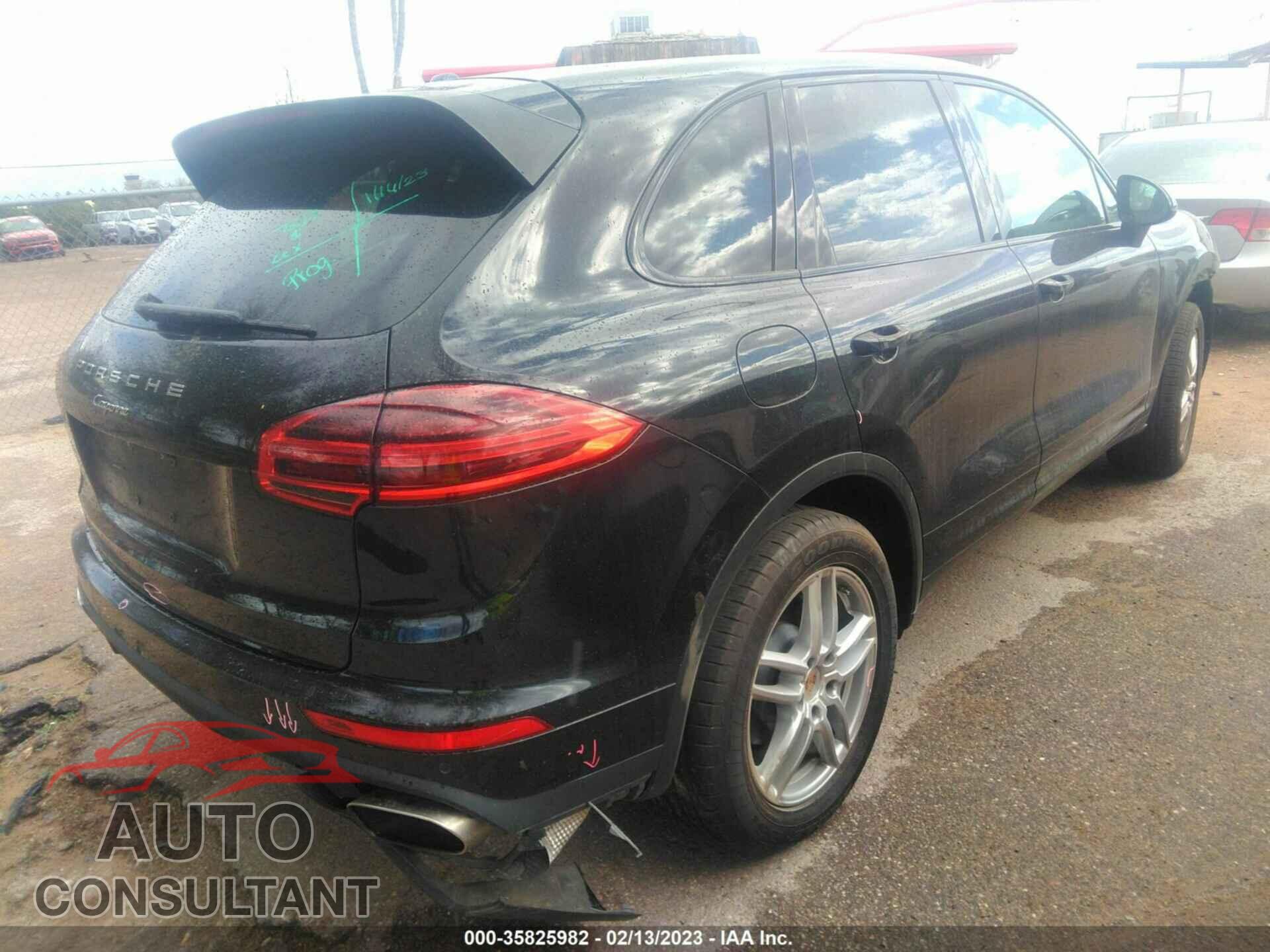 PORSCHE CAYENNE 2016 - WP1AA2A20GLA09205
