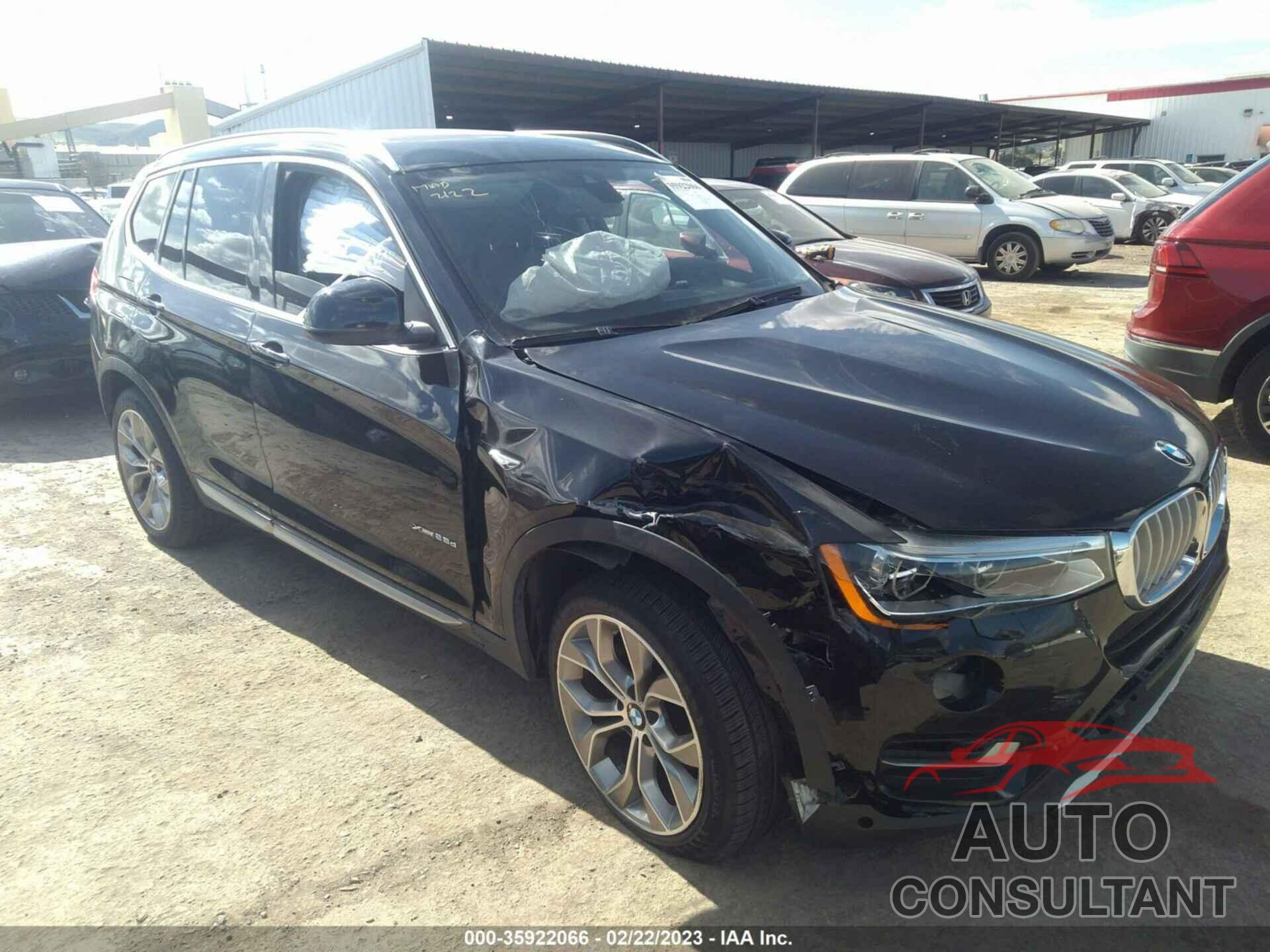 BMW X3 2016 - 5UXWY3C53G0N87332