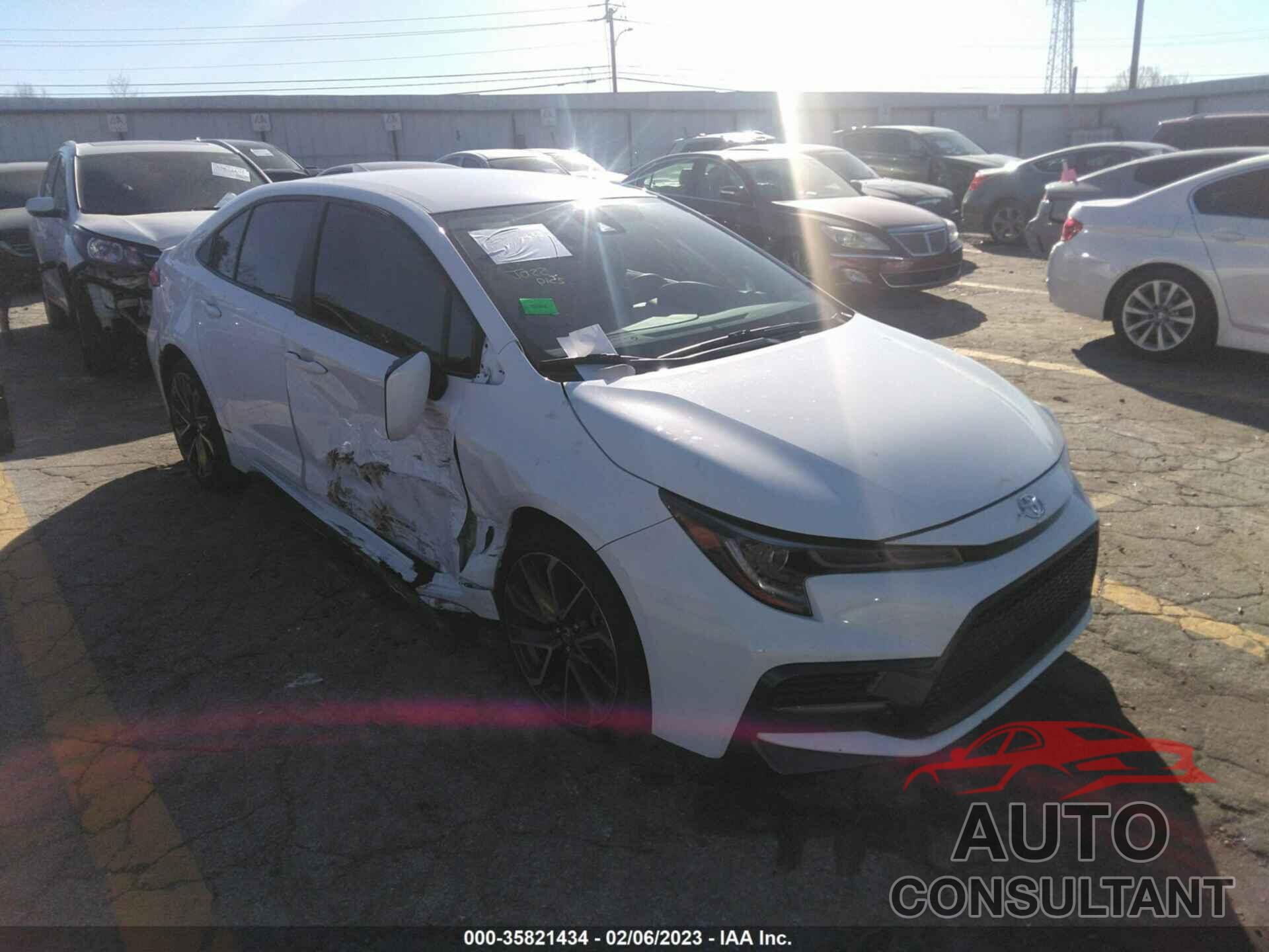 TOYOTA COROLLA 2020 - JTDS4RCE0LJ019557