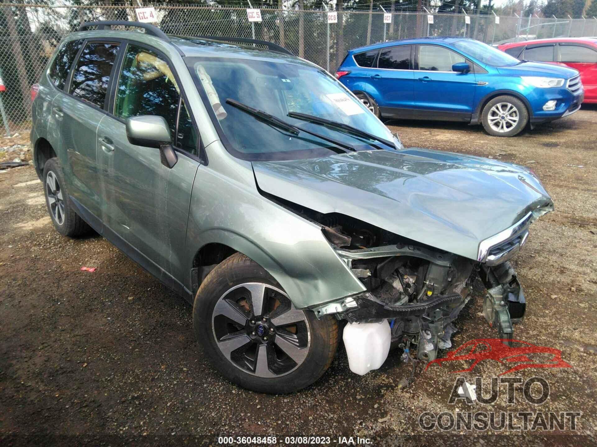 SUBARU FORESTER 2018 - JF2SJAEC2JH570925