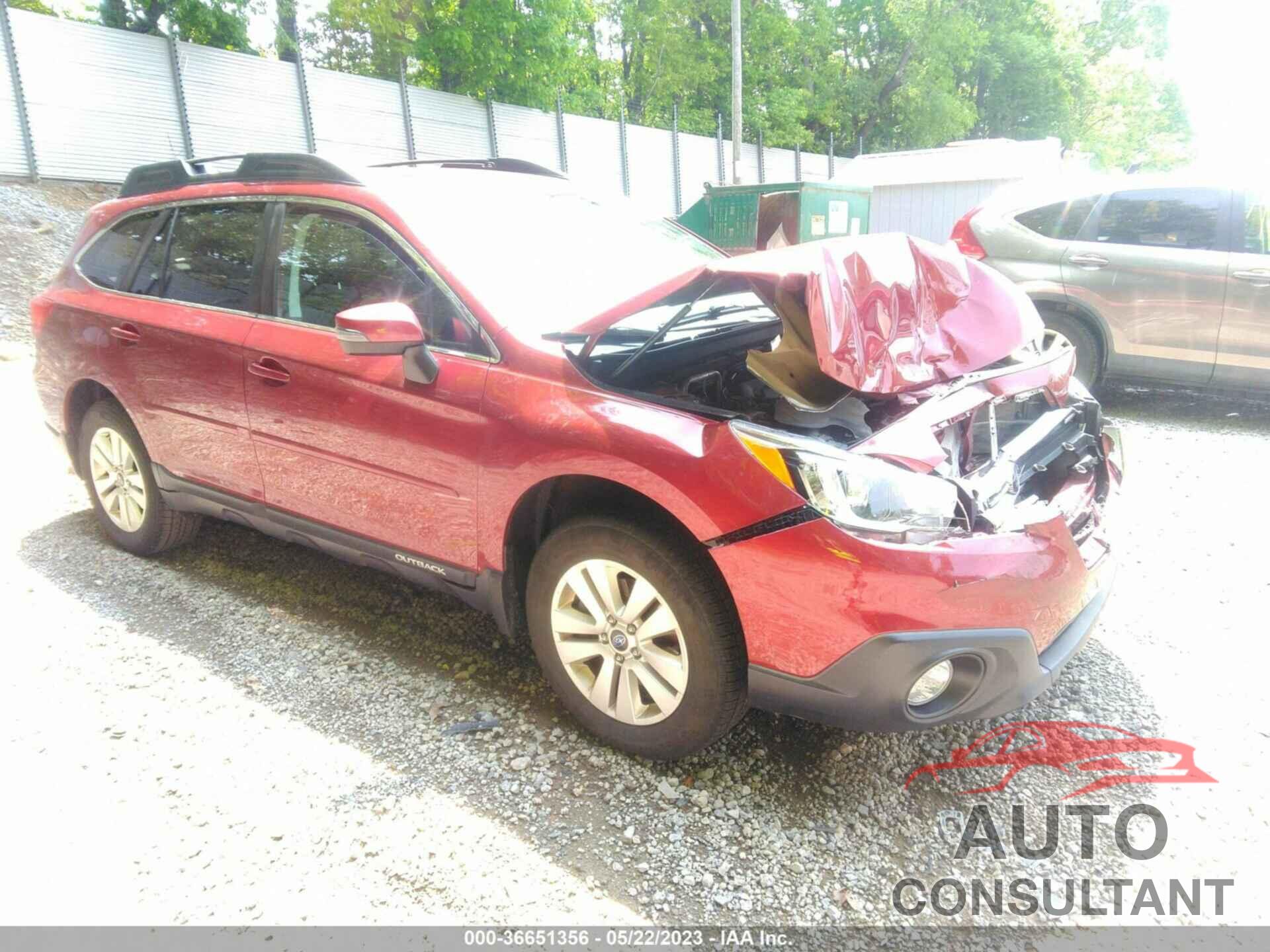 SUBARU OUTBACK 2017 - 4S4BSAFC2H3369832