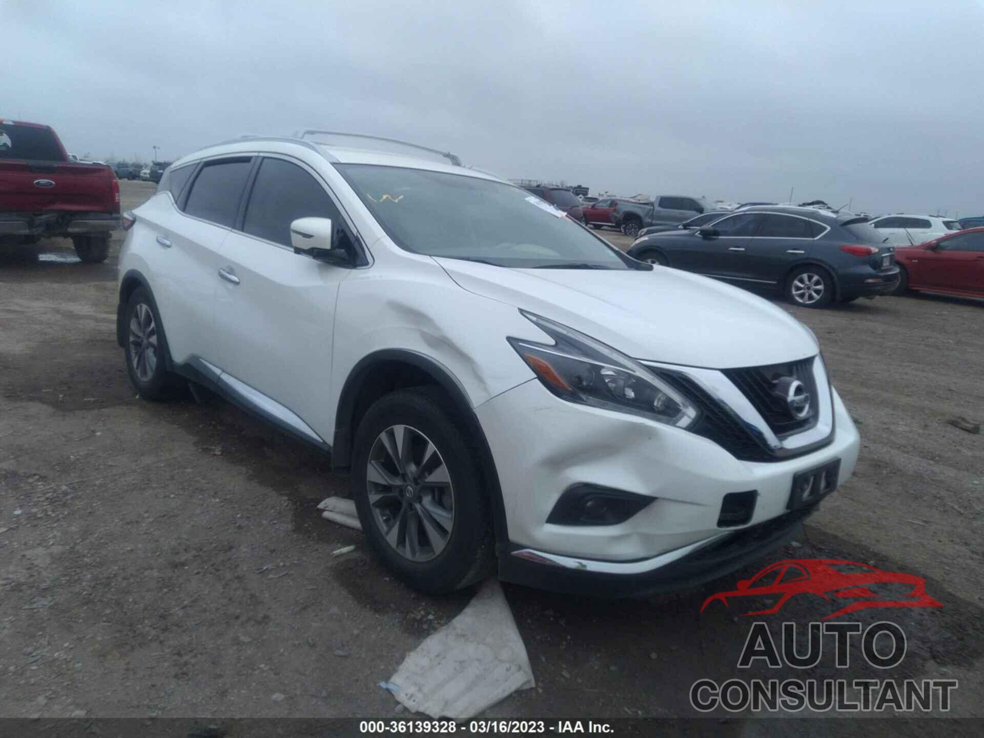 NISSAN MURANO 2018 - 5N1AZ2MGXJN124662