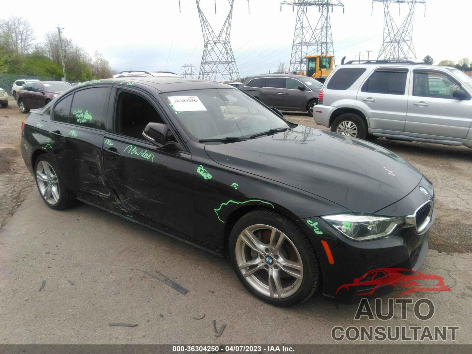 BMW 3 SERIES 2016 - WBA8E3G58GNT80318