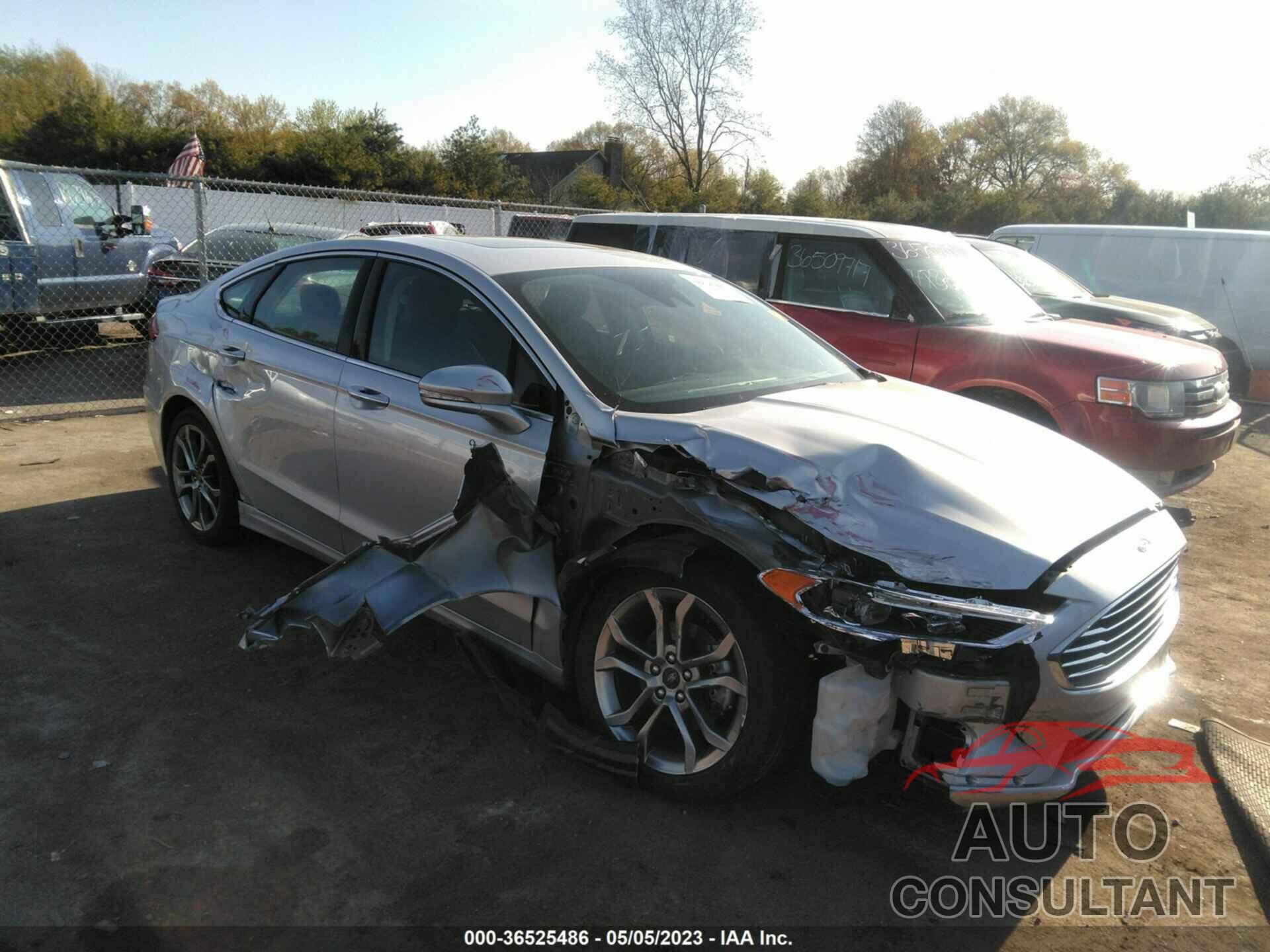FORD FUSION 2019 - 3FA6P0CD1KR233558