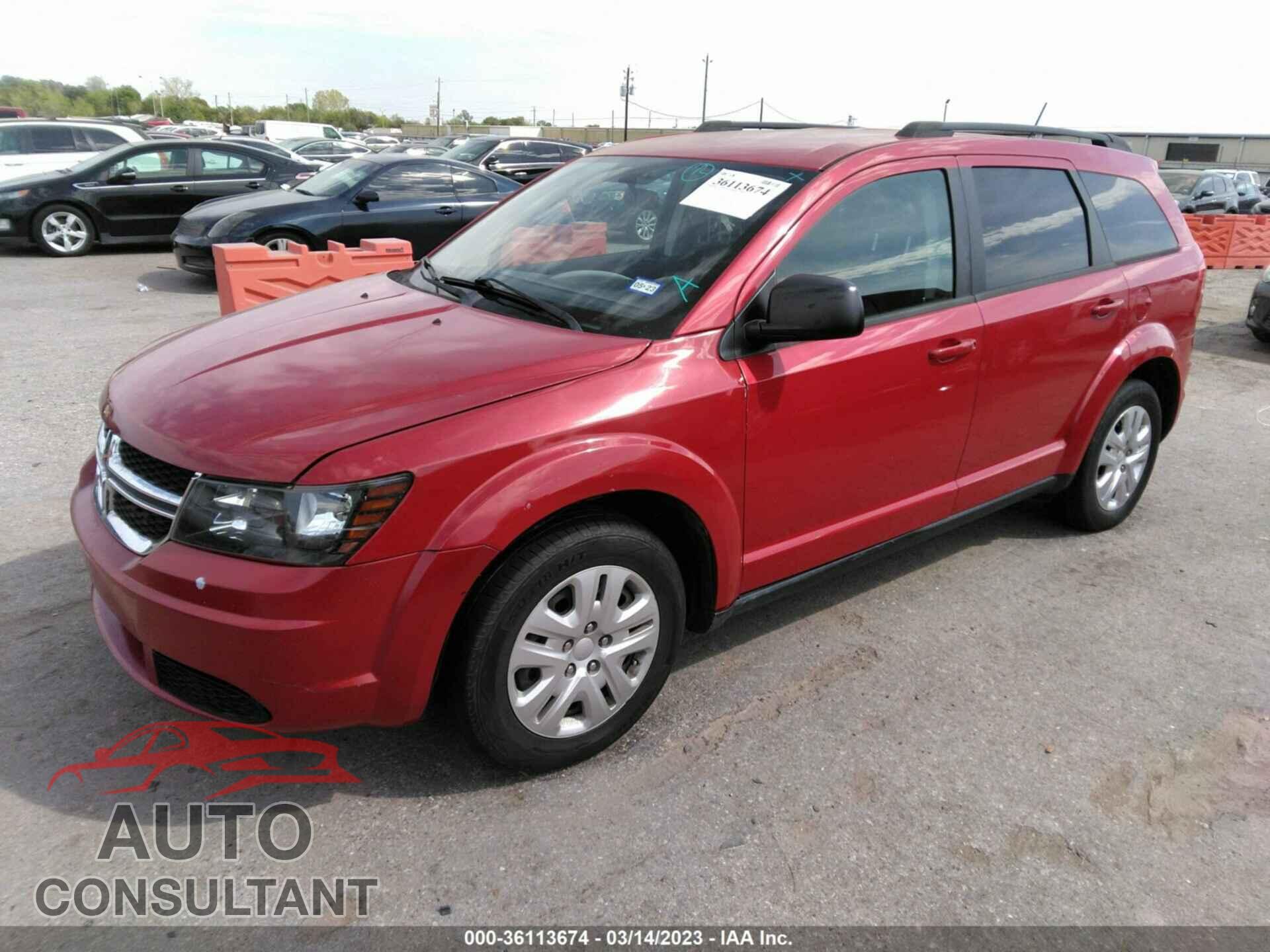 DODGE JOURNEY 2017 - 3C4PDCAB9HT521740