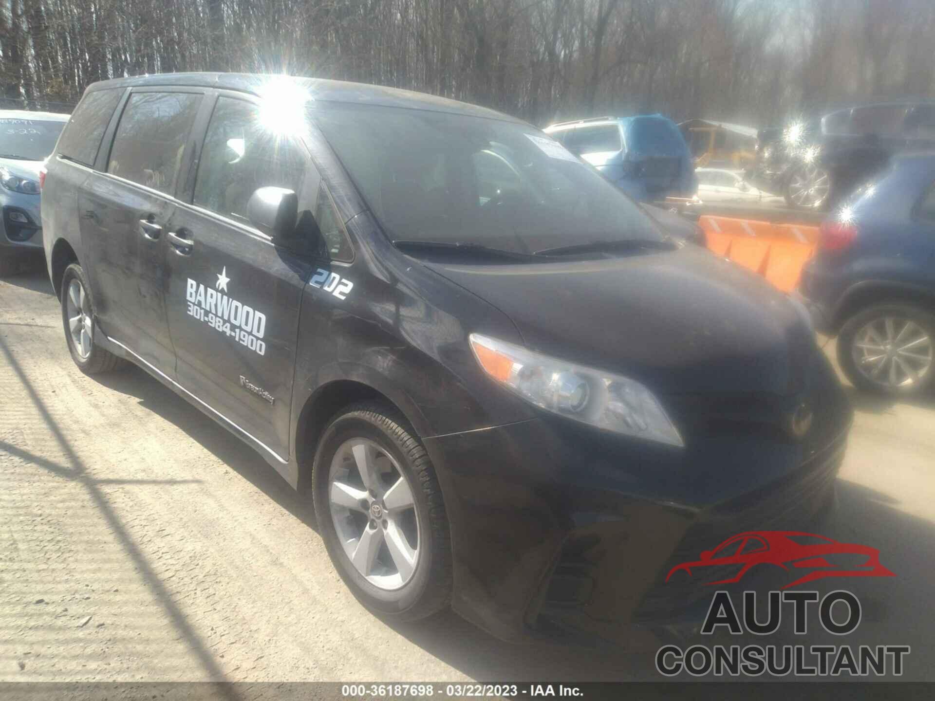 TOYOTA SIENNA 2020 - 5TDZZ3DC7LS076450