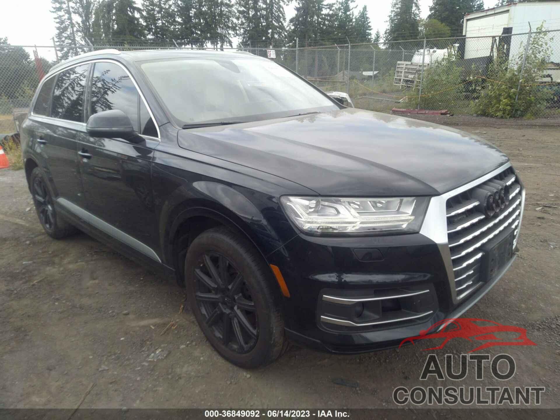 AUDI Q7 2017 - WA1LAAF75HD035118