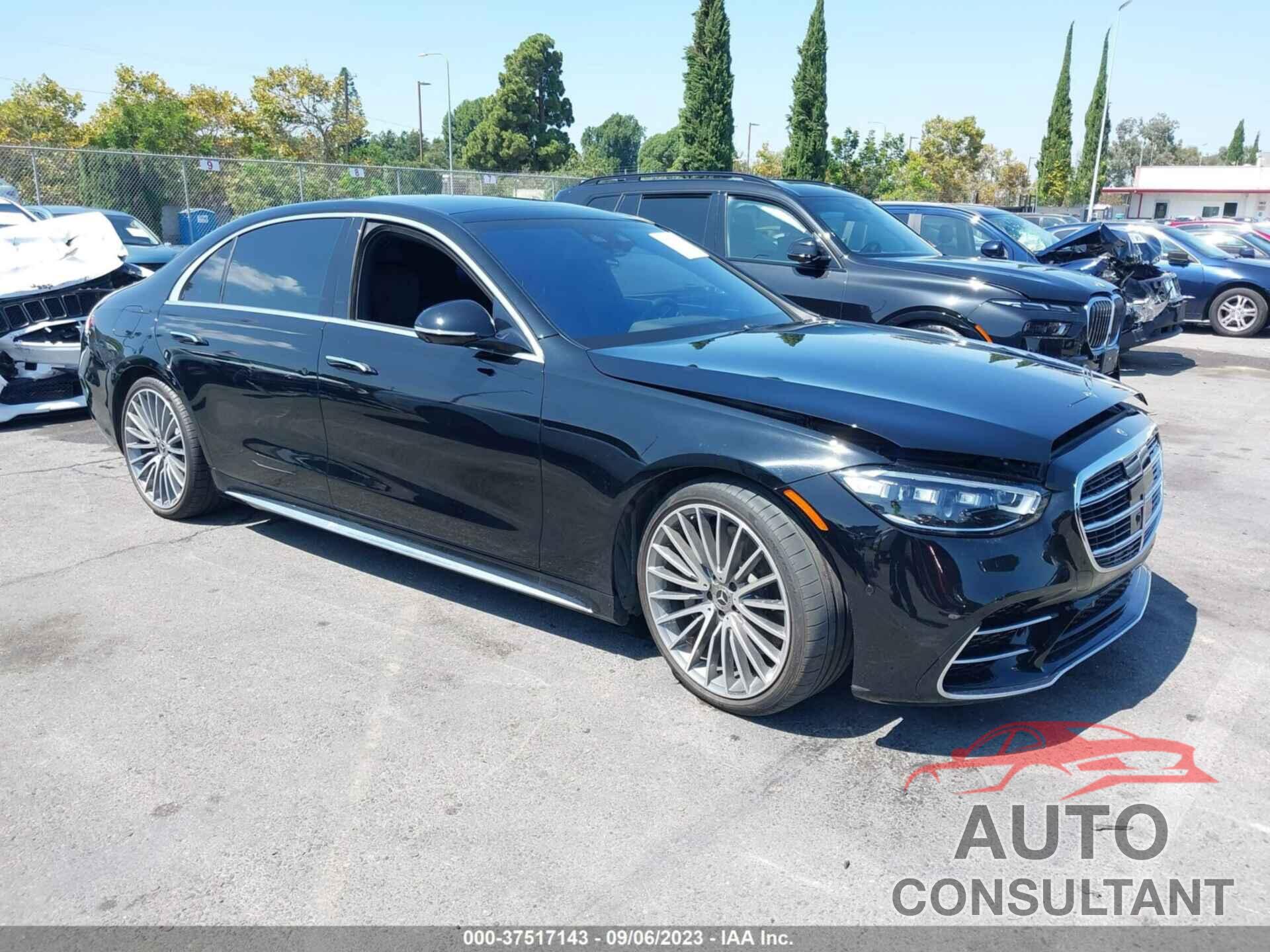 MERCEDES-BENZ S 500 2022 - W1K6G6DB7NA166933