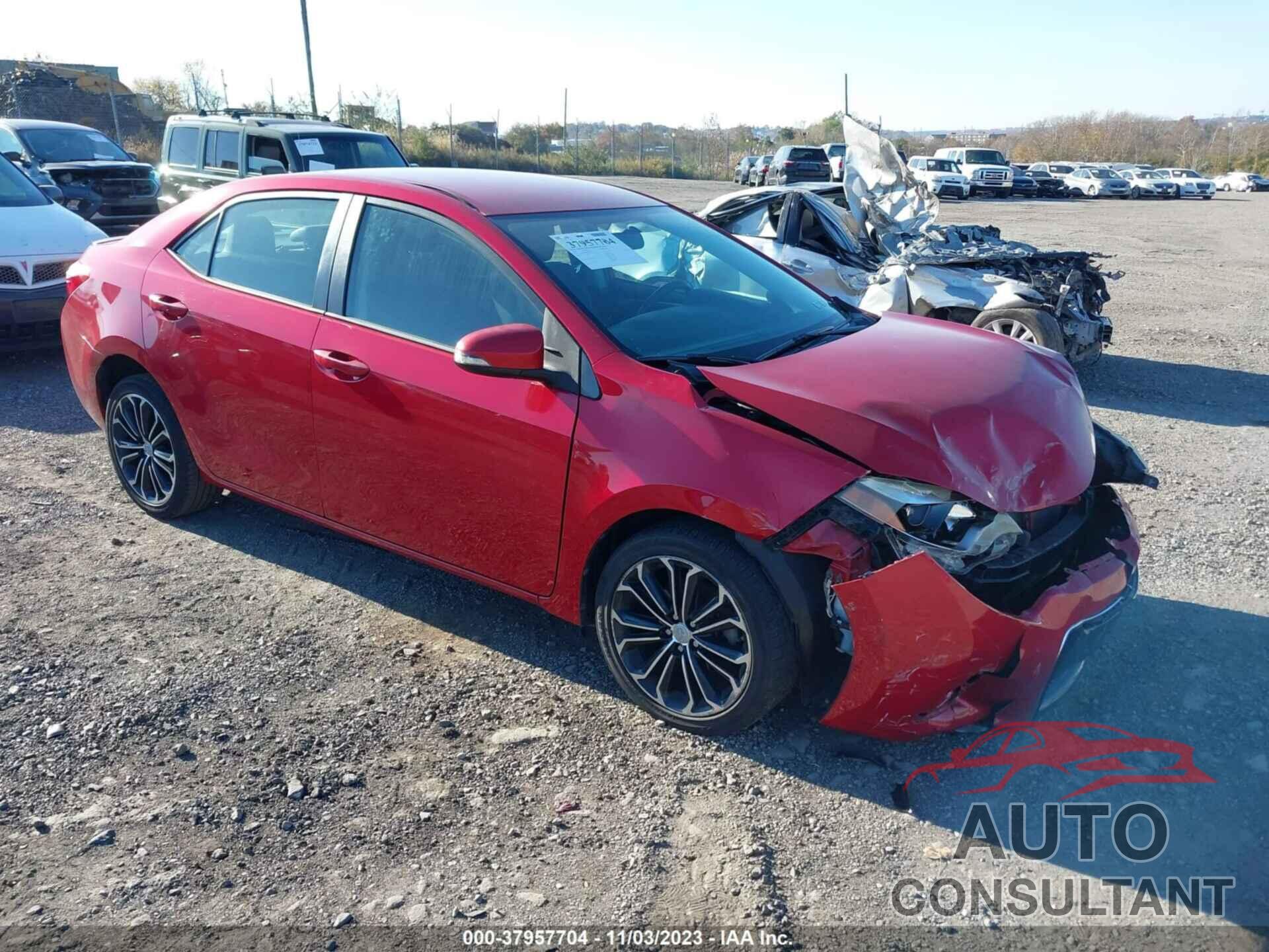 TOYOTA COROLLA 2015 - 2T1BURHE0FC283676