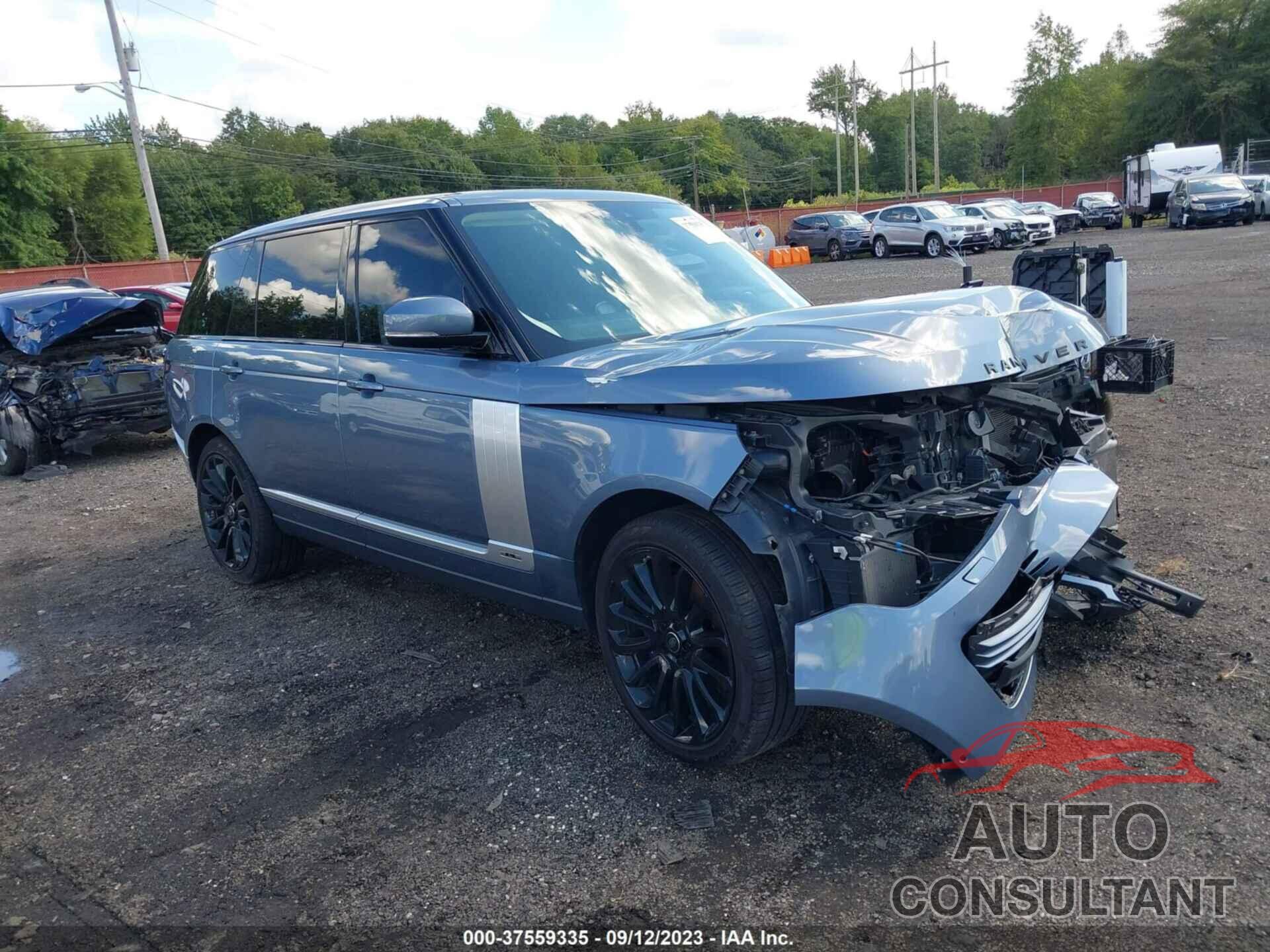 LAND ROVER RANGE ROVER 2019 - SALGS5RE1KA558644