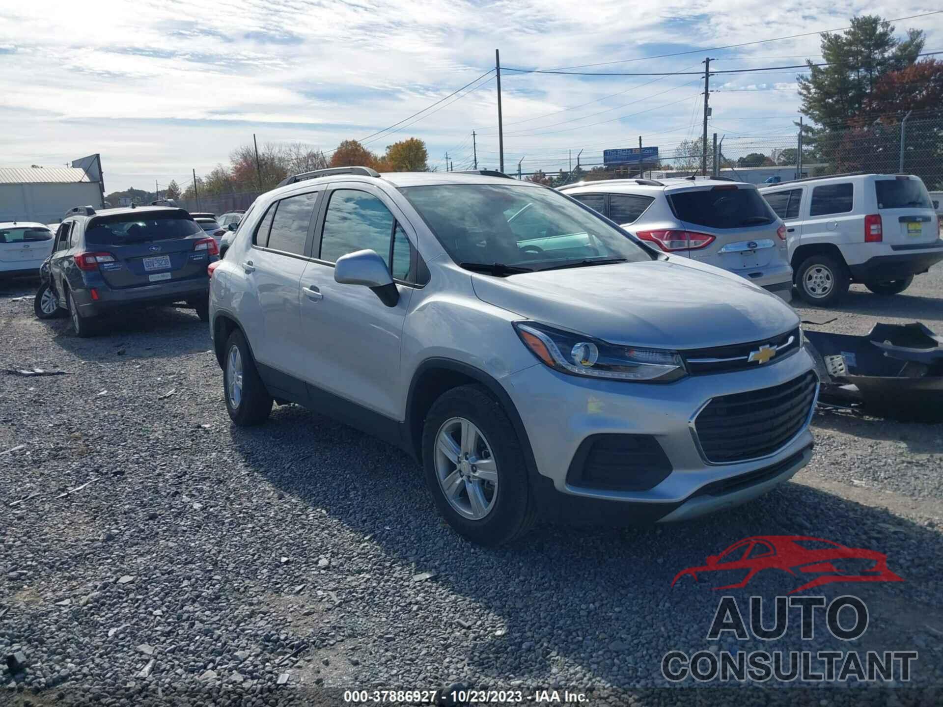 CHEVROLET TRAX 2022 - KL7CJPSM1NB537343