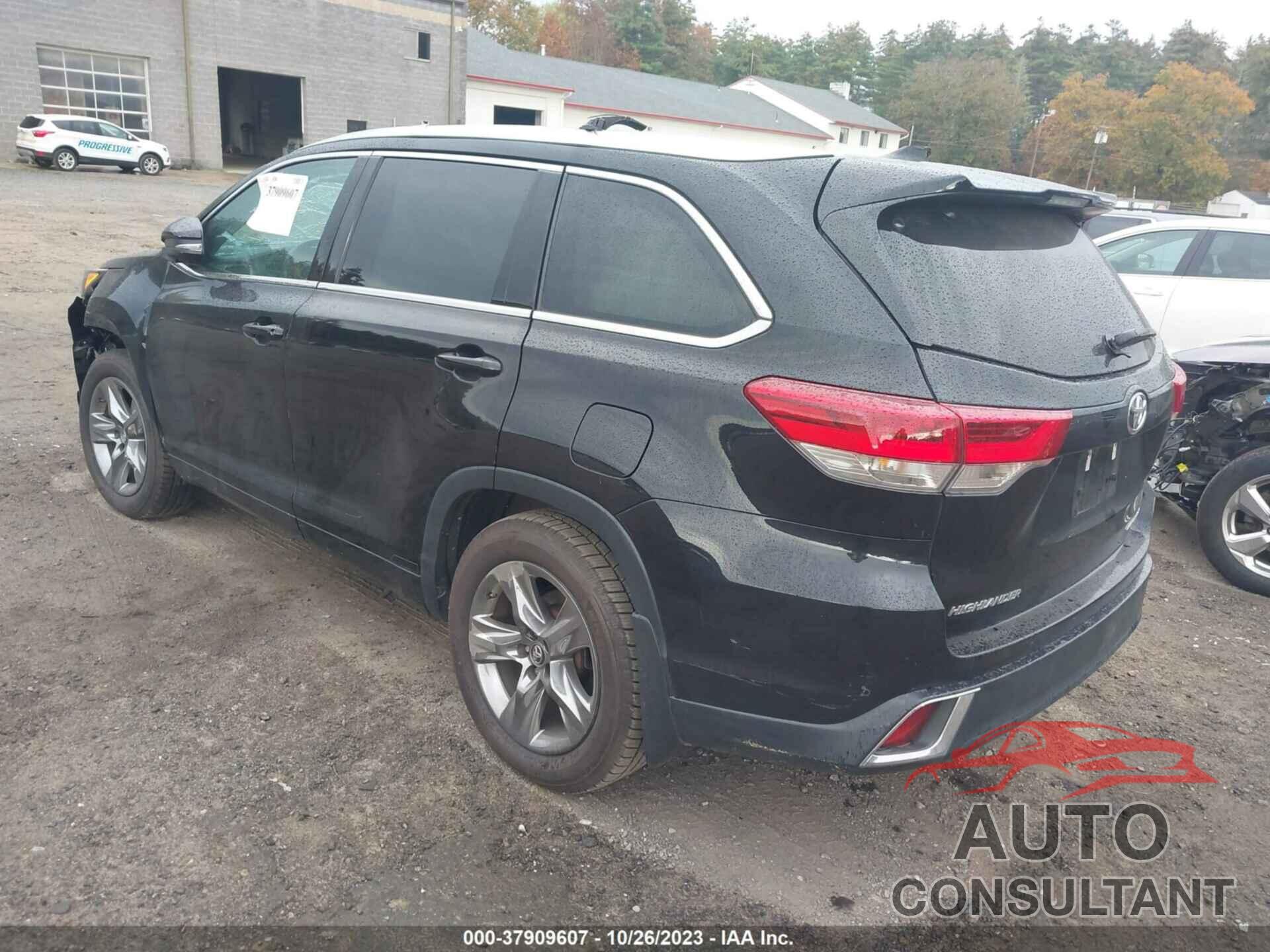 TOYOTA HIGHLANDER 2019 - 5TDDZRFH7KS729623