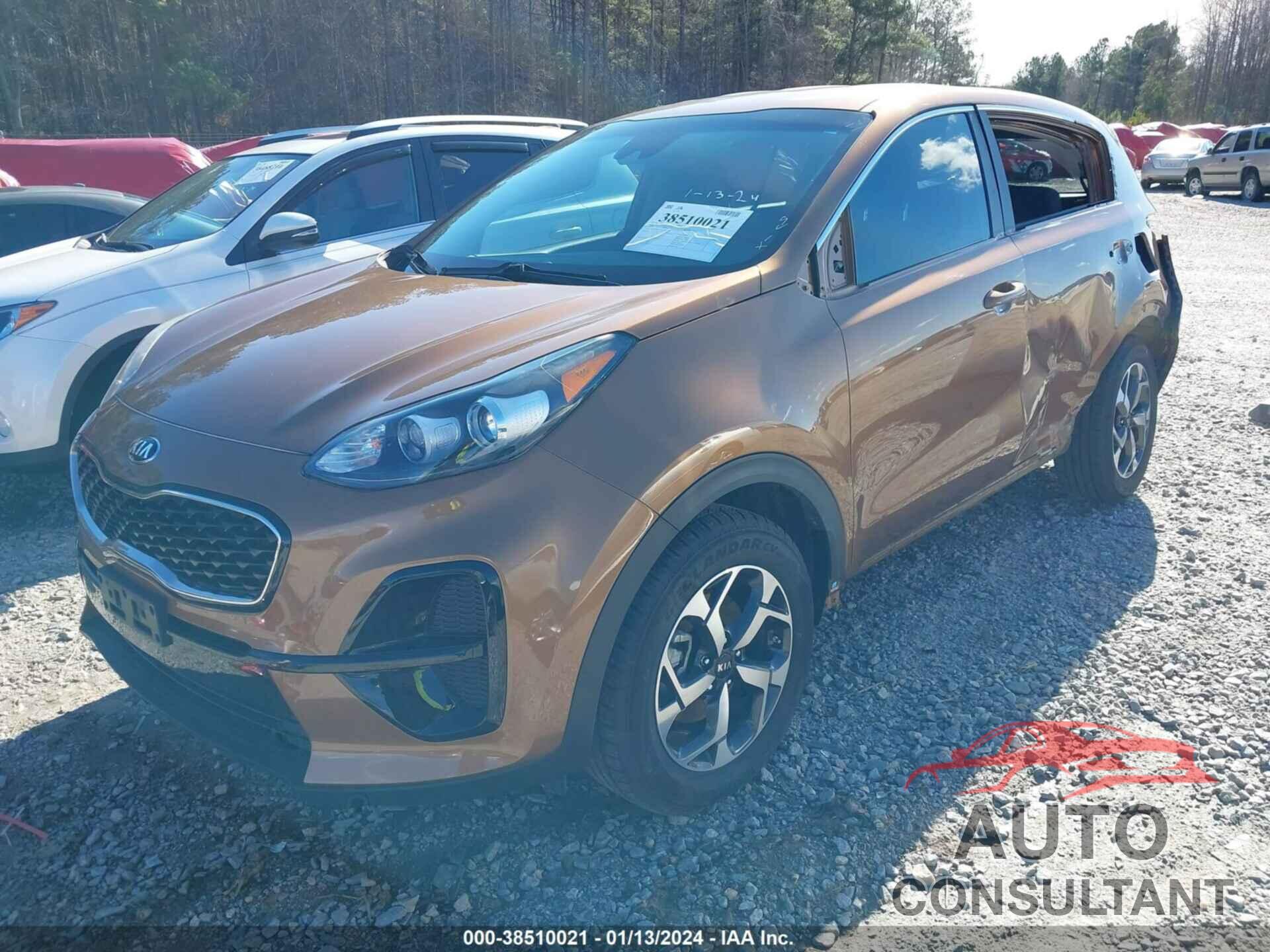 KIA SPORTAGE 2020 - KNDPM3ACXL7629659