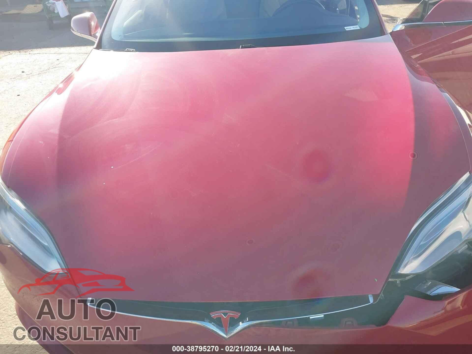 TESLA MODEL S 2017 - 5YJSA1E19HF191296