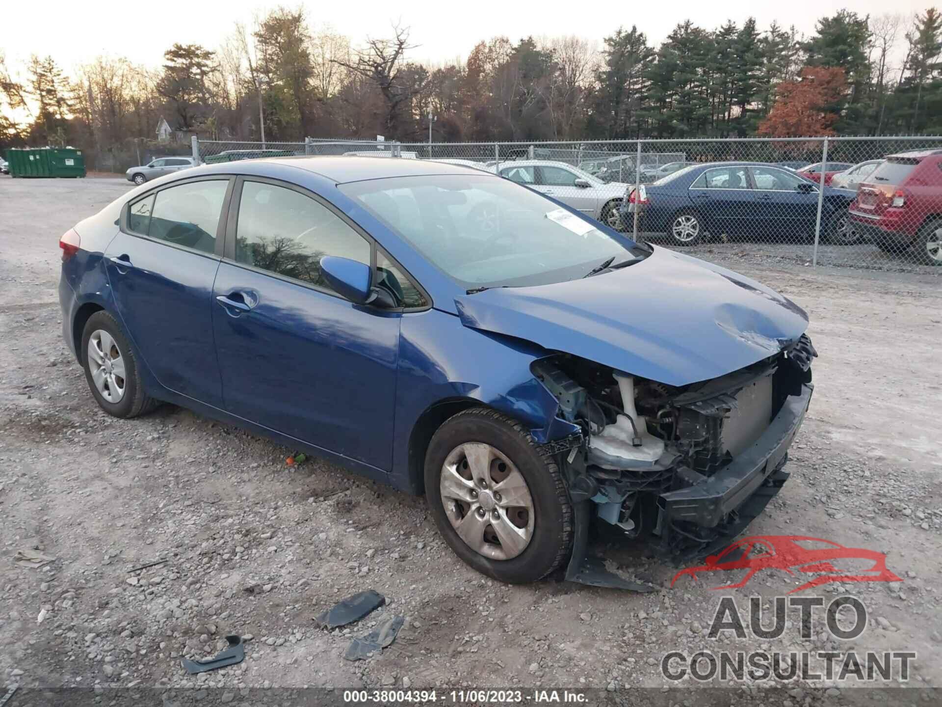 KIA FORTE 2018 - 3KPFK4A70JE169922