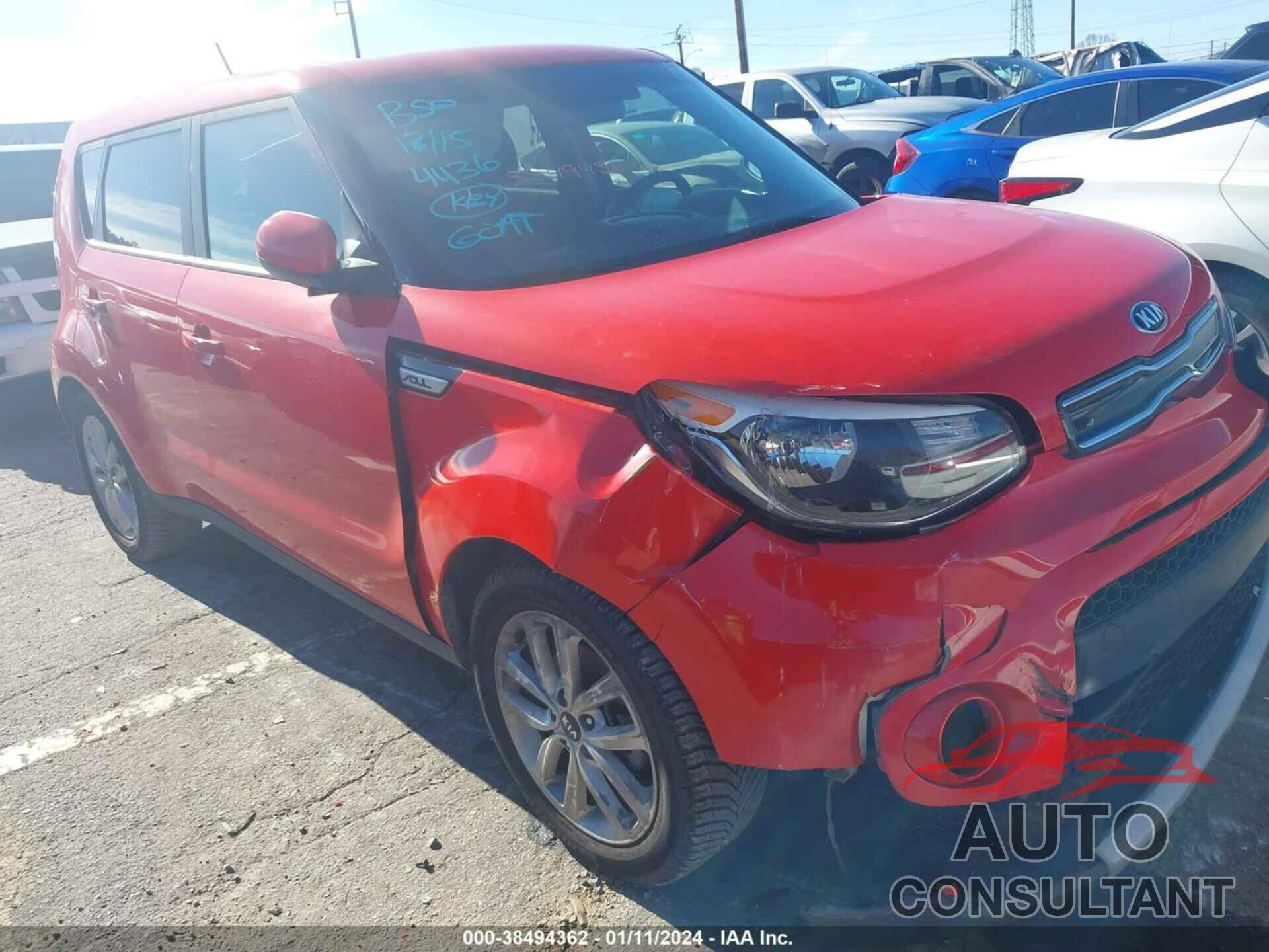 KIA SOUL 2019 - KNDJP3A58K7634436
