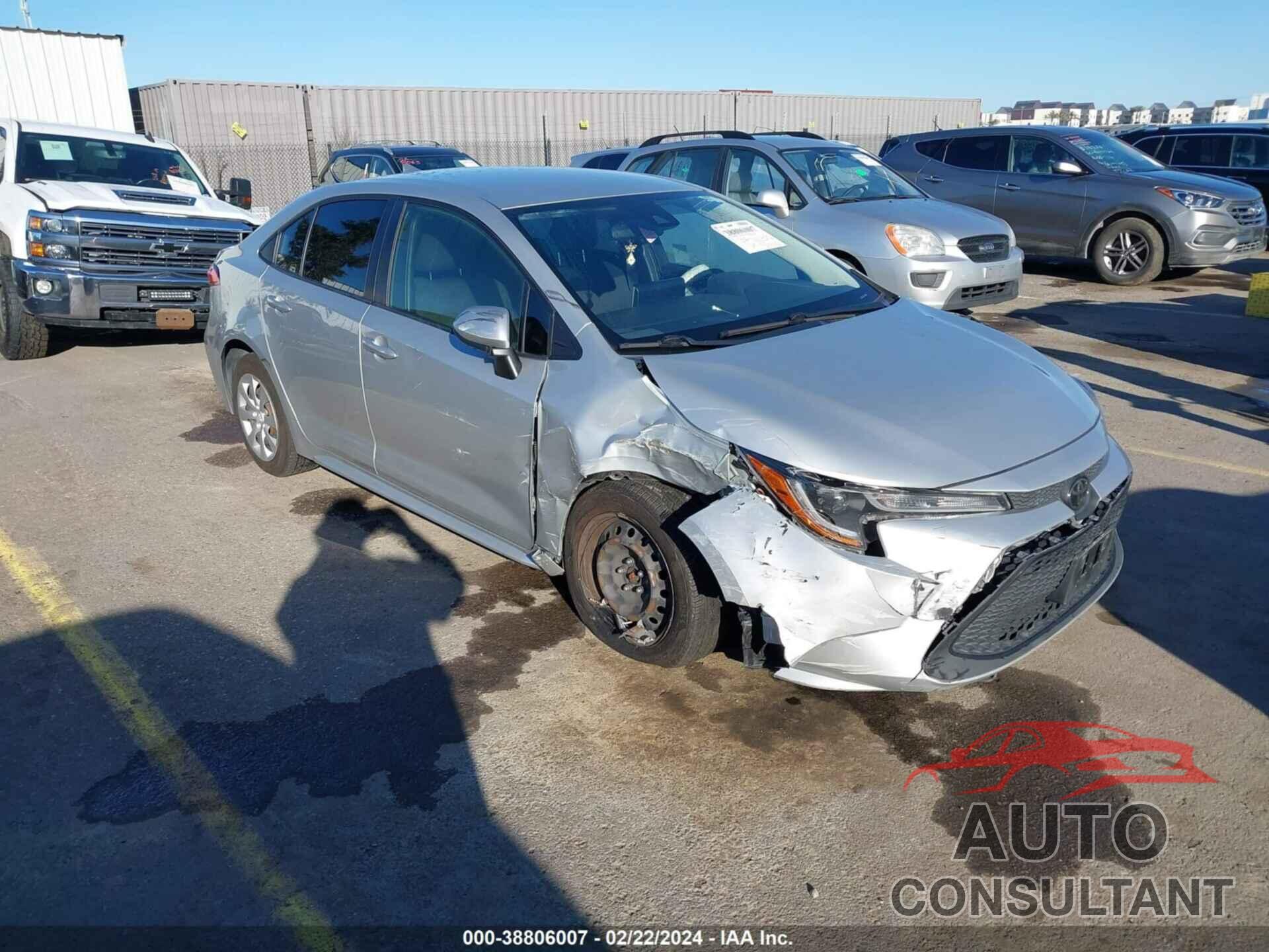 TOYOTA COROLLA 2020 - JTDEPRAE3LJ070526