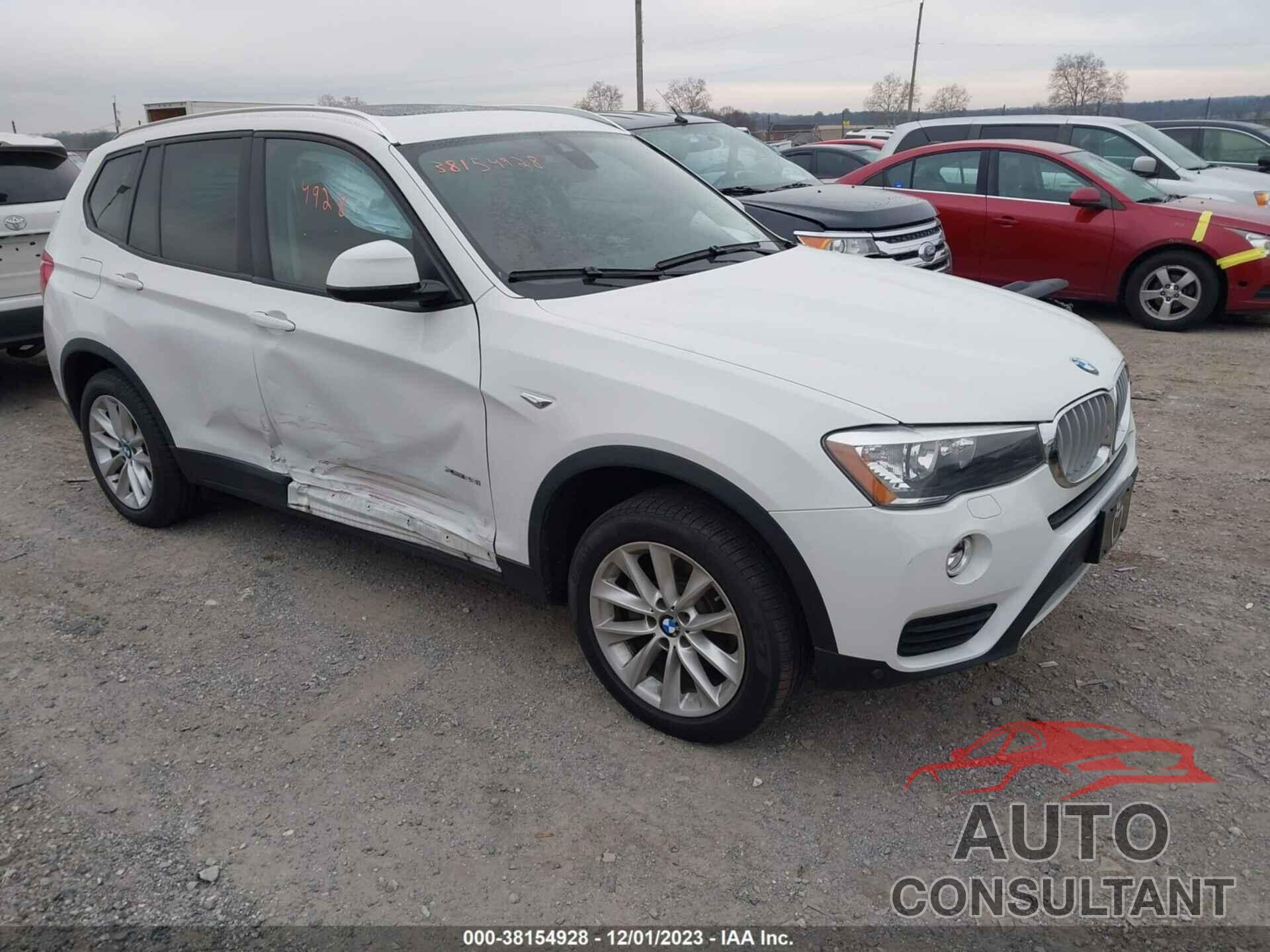 BMW X3 2016 - 5UXWX9C58G0D91377