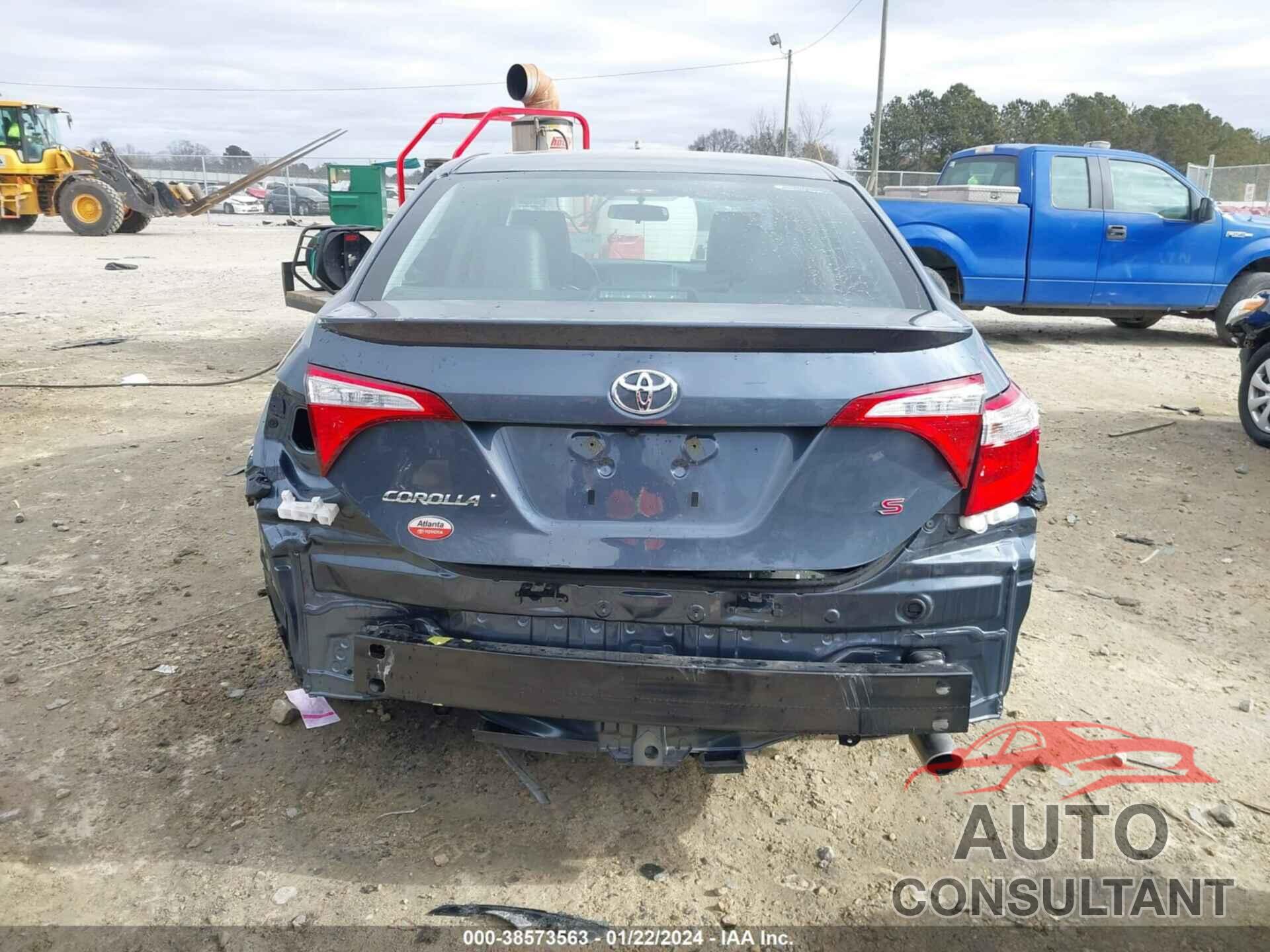 TOYOTA COROLLA 2016 - 2T1BURHE8GC605627