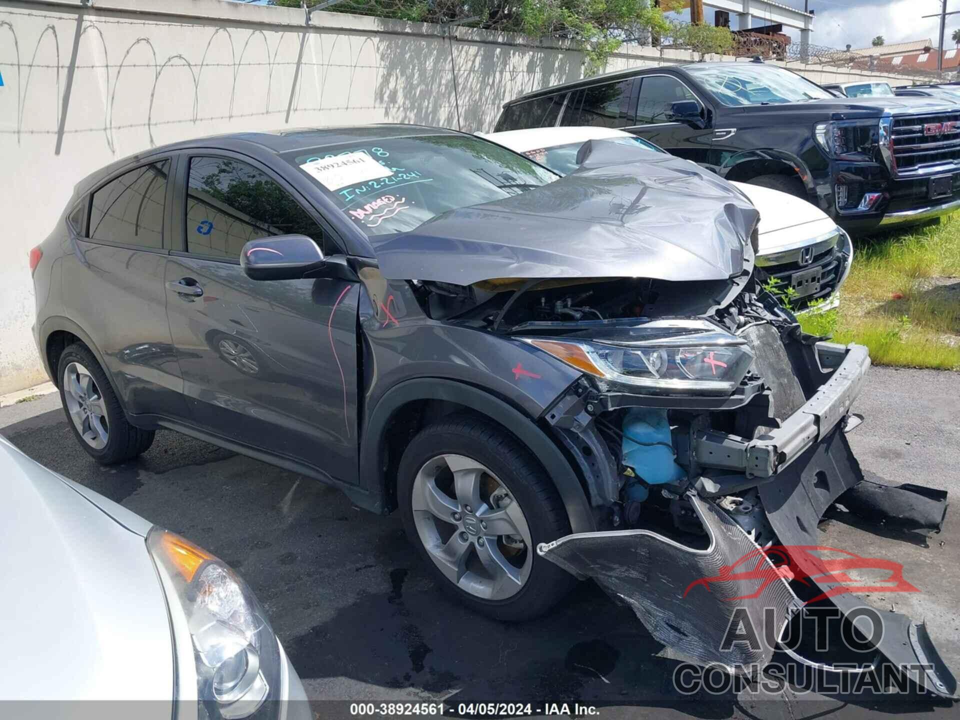 HONDA HR-V 2019 - 3CZRU5H35KM708102