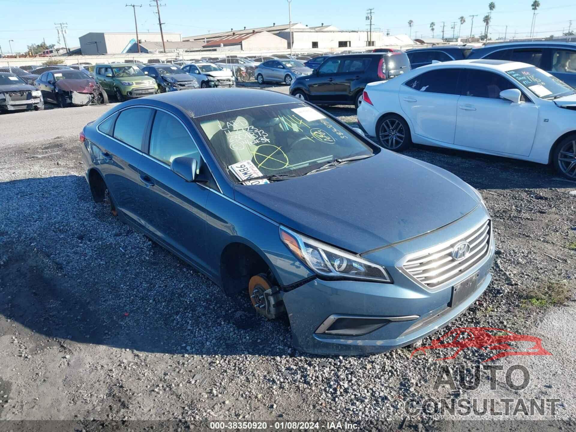 HYUNDAI SONATA 2017 - 5NPE24AFXHH444804