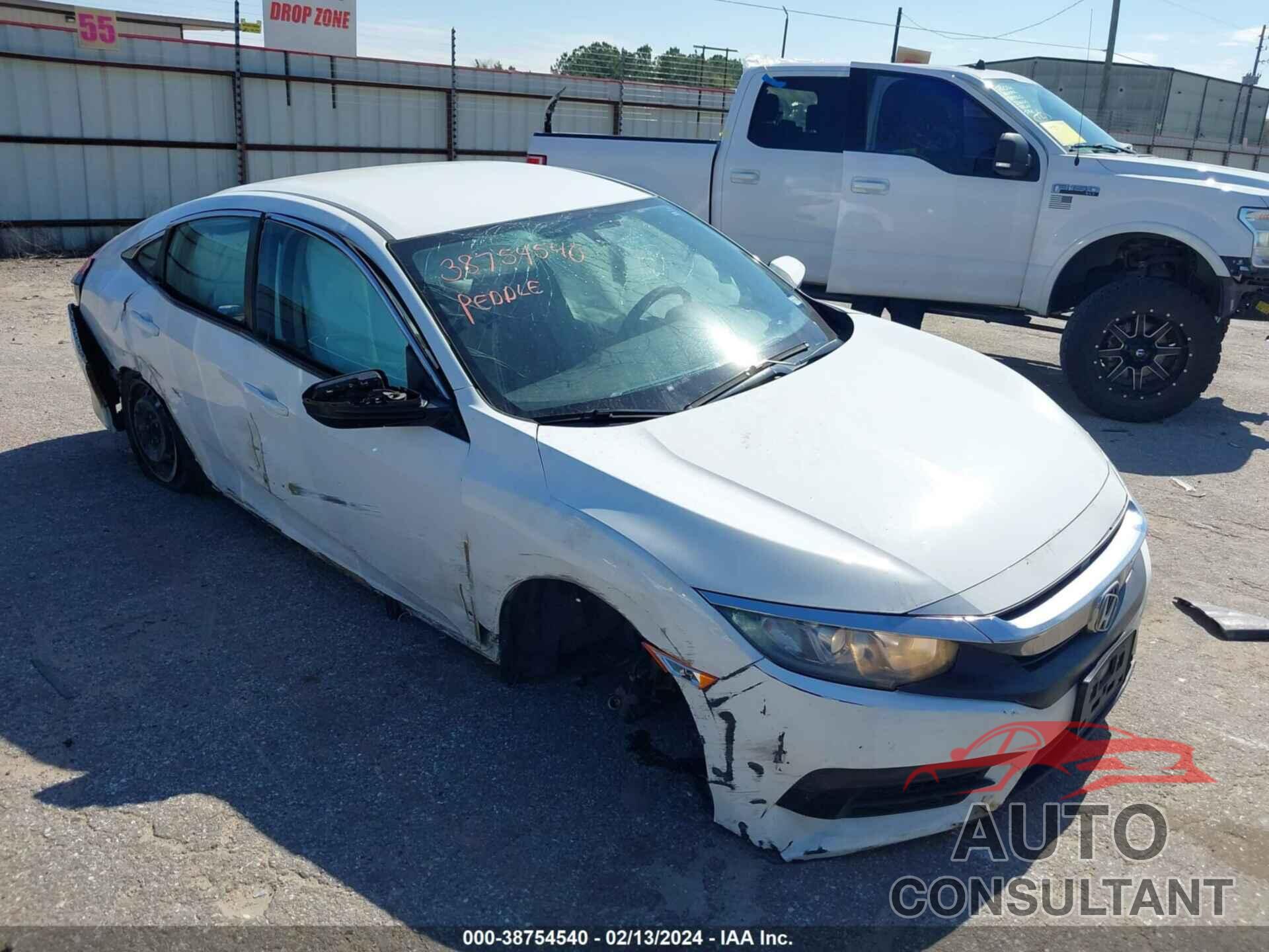 HONDA CIVIC 2018 - 2HGFC2F50JH540950