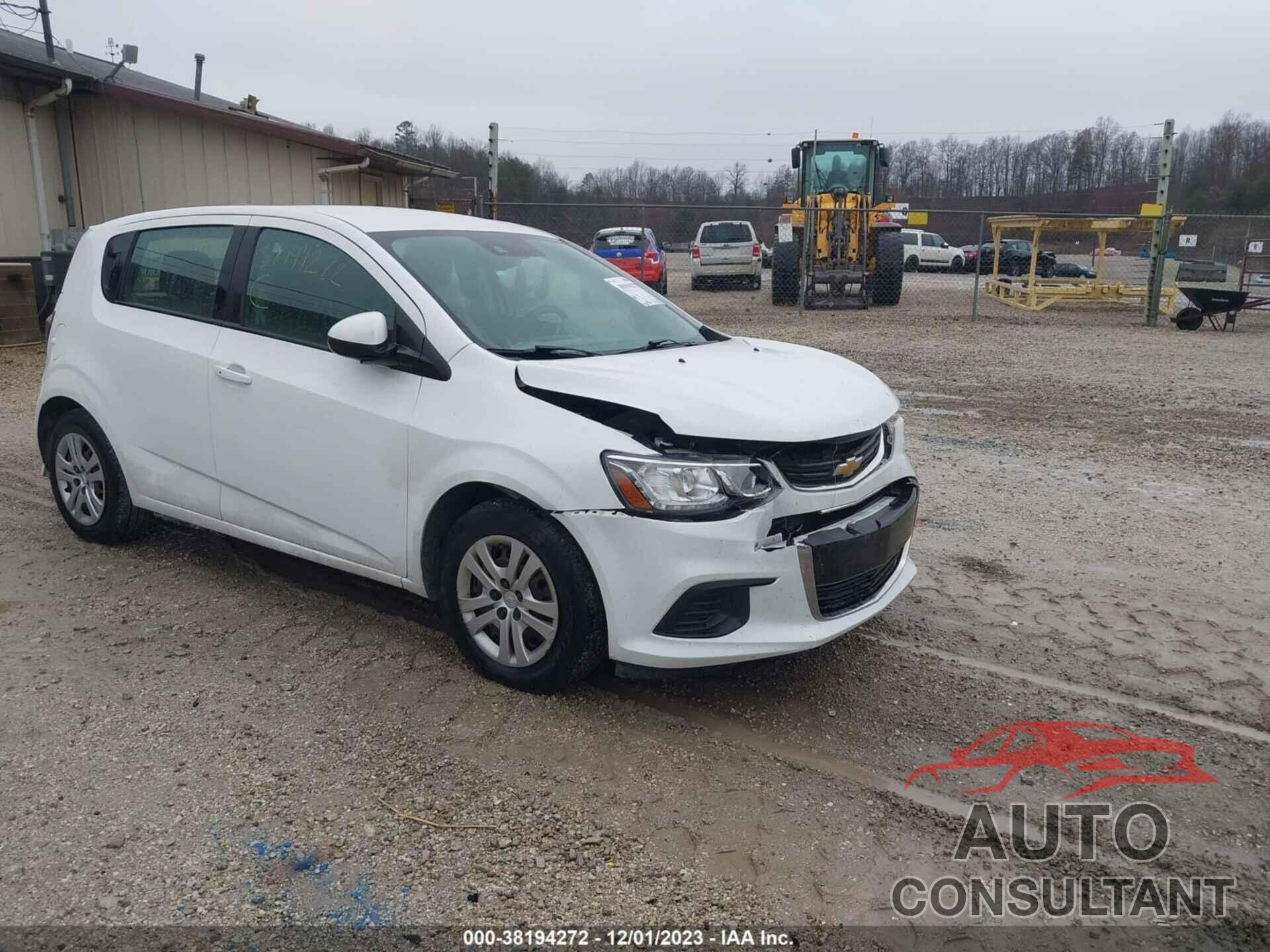 CHEVROLET SONIC 2019 - 1G1JG6SB1K4131668