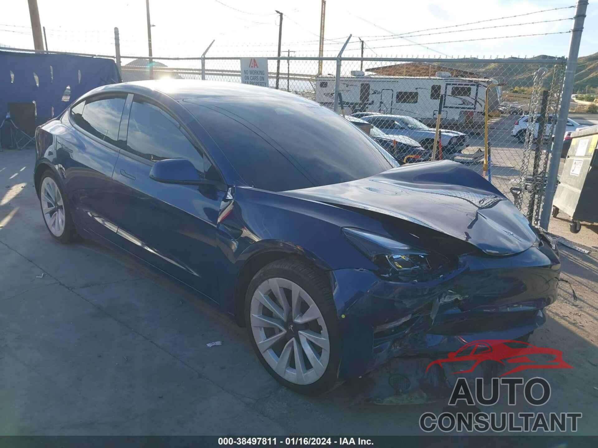 TESLA MODEL 3 2022 - 5YJ3E1EA5NF200211