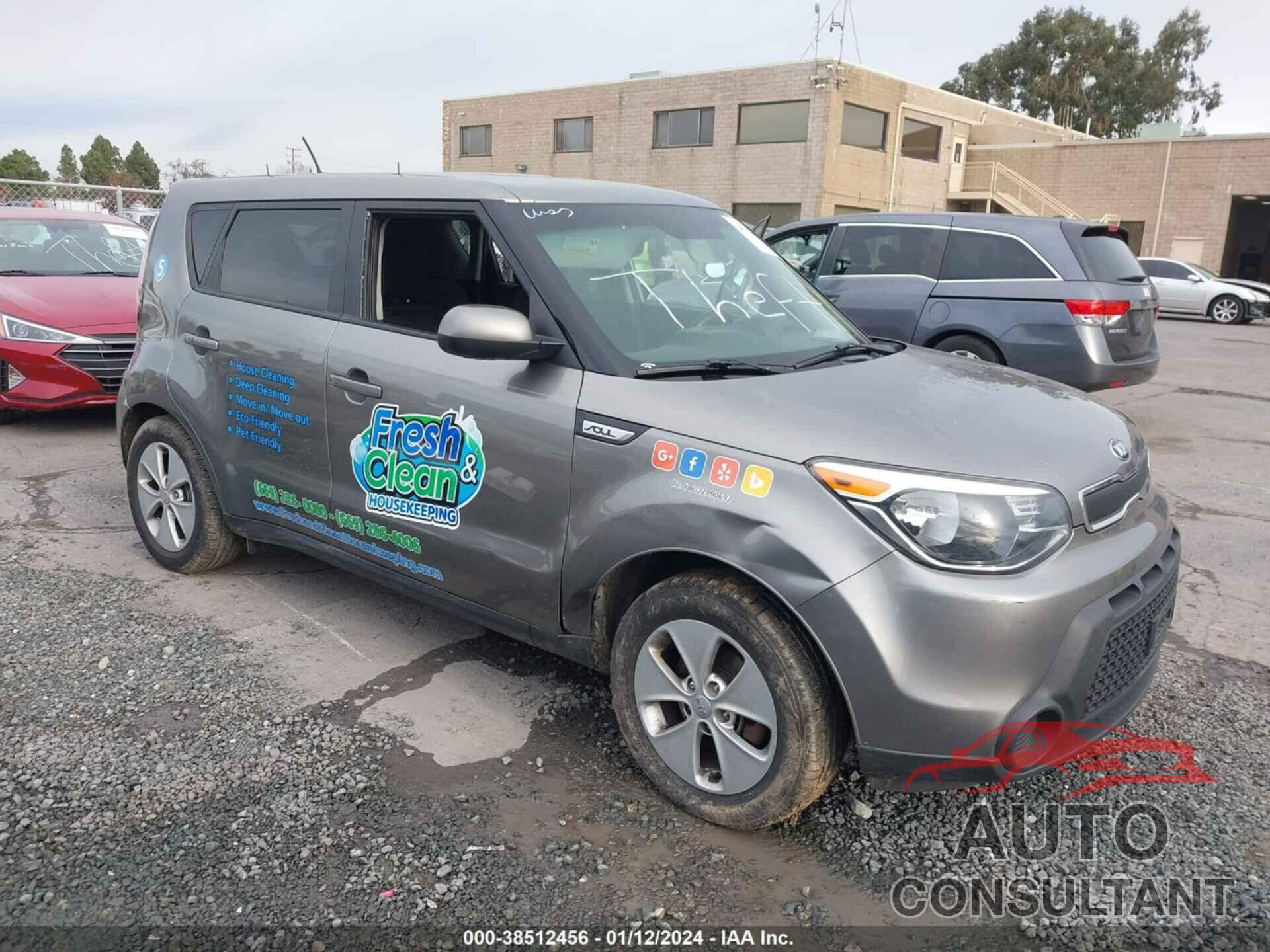 KIA SOUL 2016 - KNDJN2A23G7388568