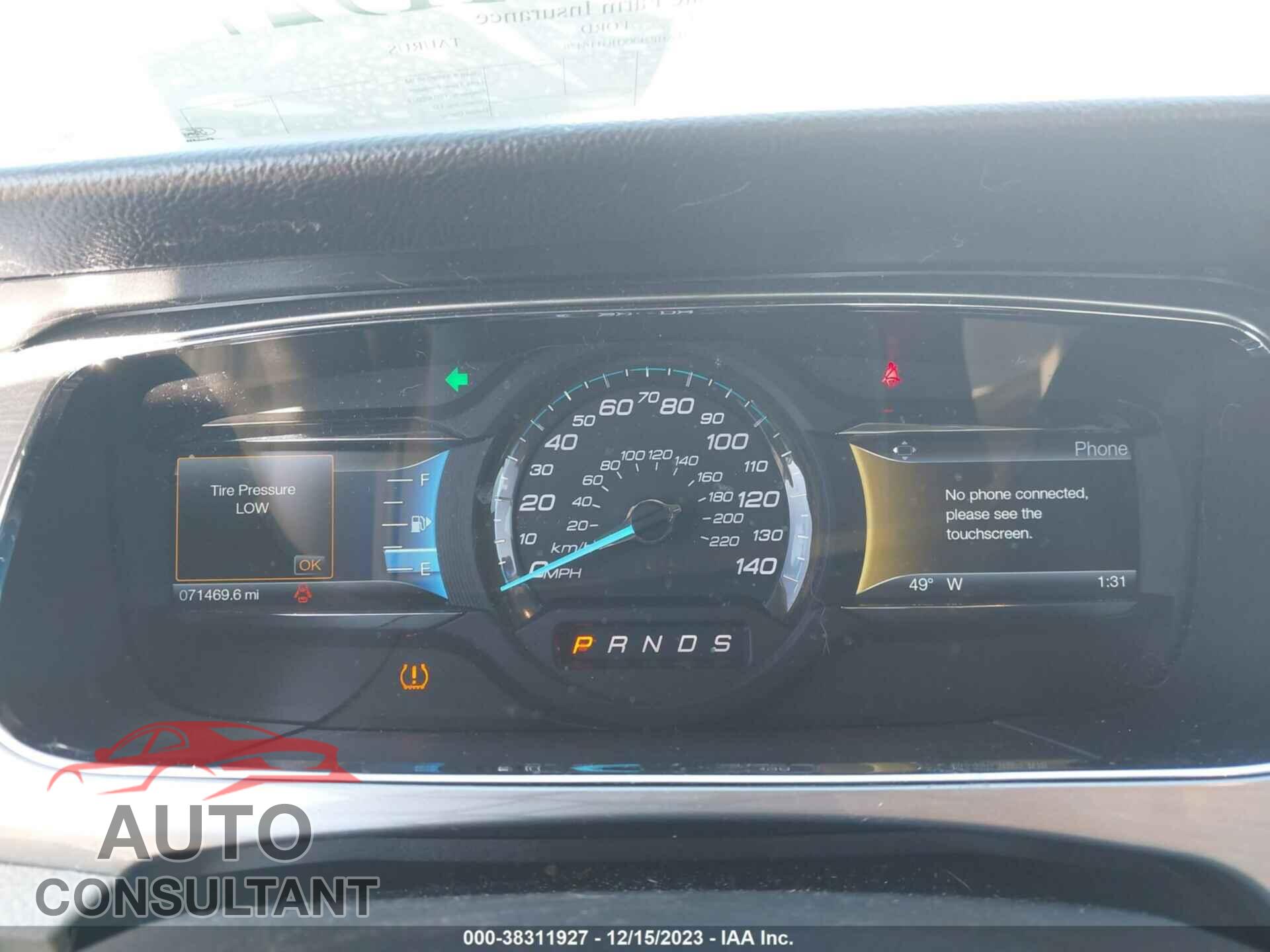 FORD TAURUS 2017 - 1FAHP2E8XHG116470