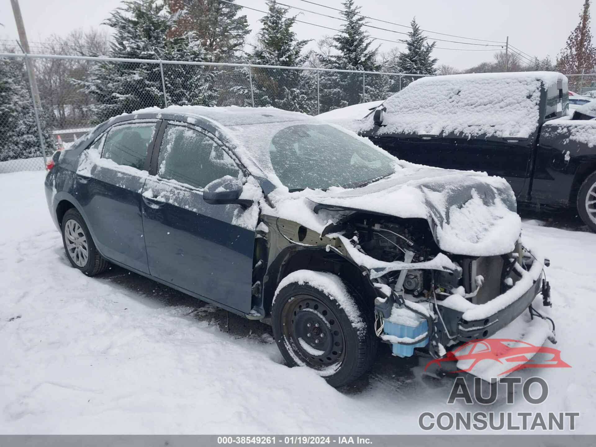 TOYOTA COROLLA 2017 - 2T1BURHE1HC866079