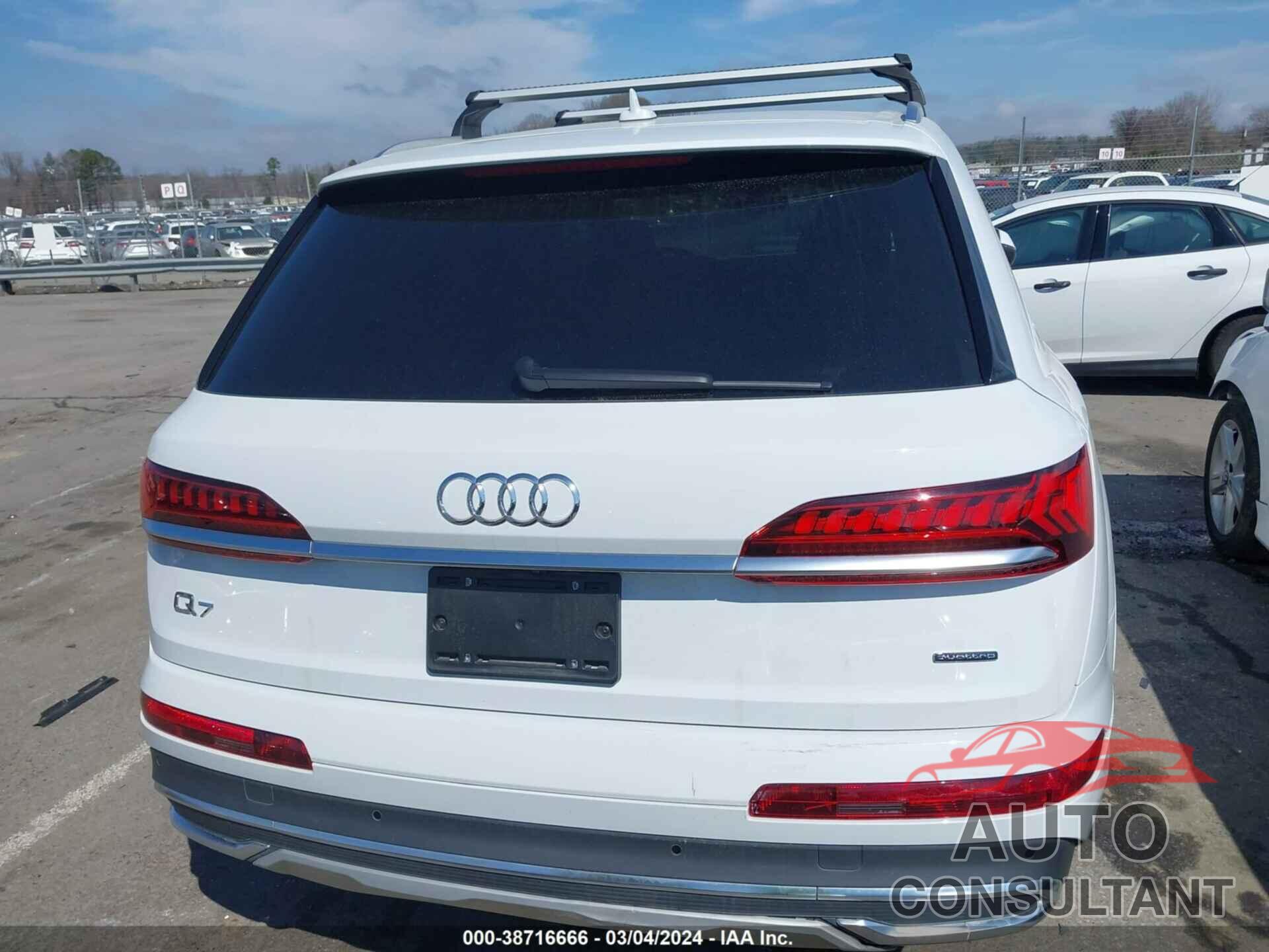 AUDI Q7 2022 - WA1LXBF70ND005797