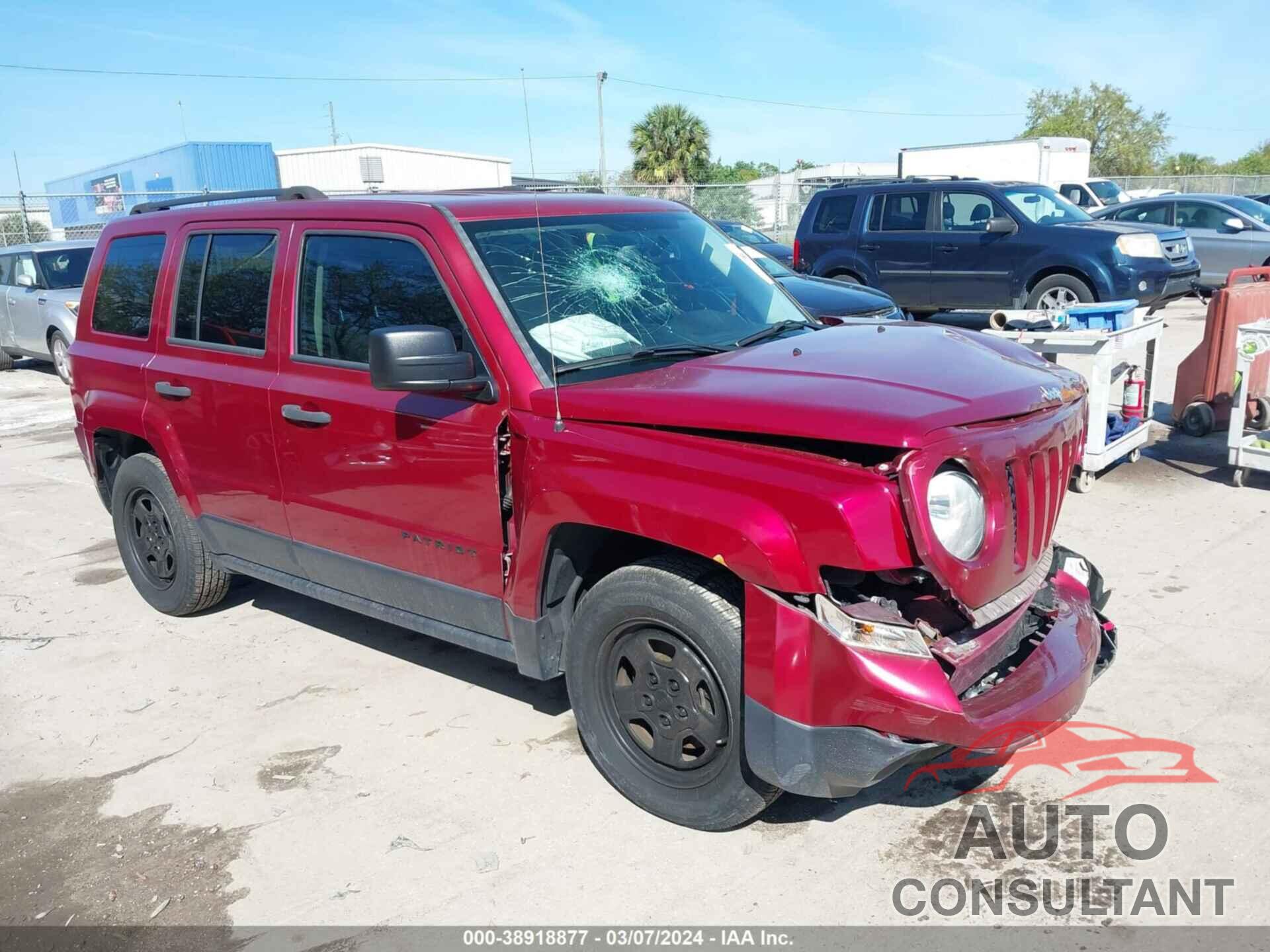 JEEP PATRIOT 2017 - 1C4NJPBAXHD131698